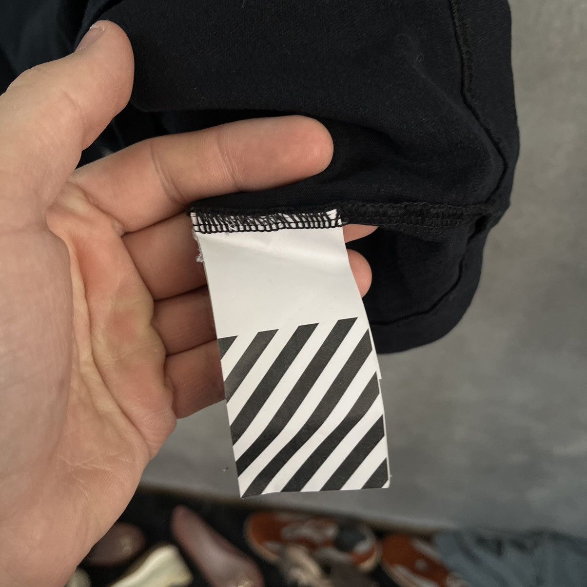 Off-White Off White Long Sleeve Big Logo Black Size US S / EU 44-46 / 1 - 14 Thumbnail