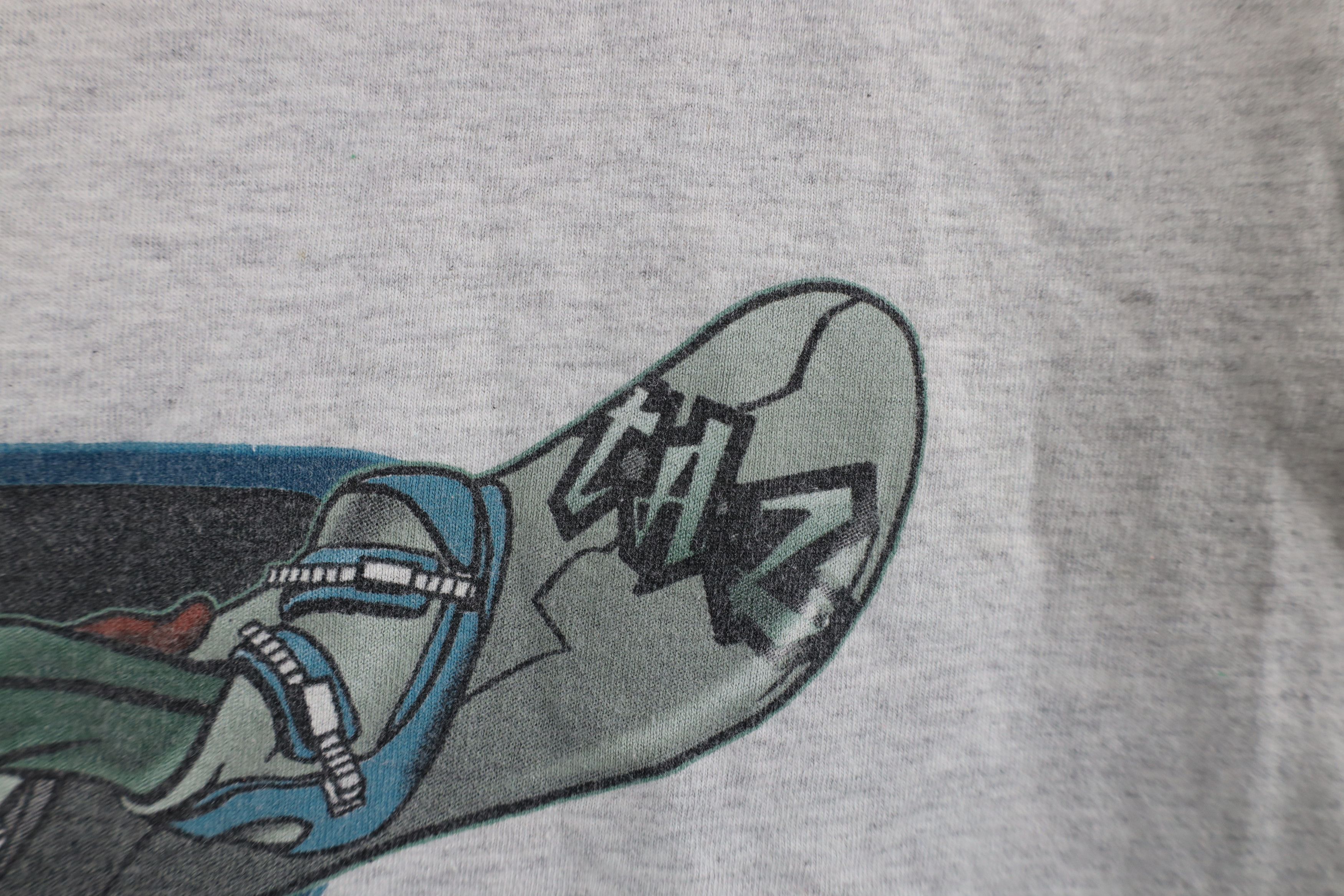 Vintage Vintage 90s Looney Tunes Snowboard Air Long Sleeve T-Shirt Size US XL / EU 56 / 4 - 7 Thumbnail