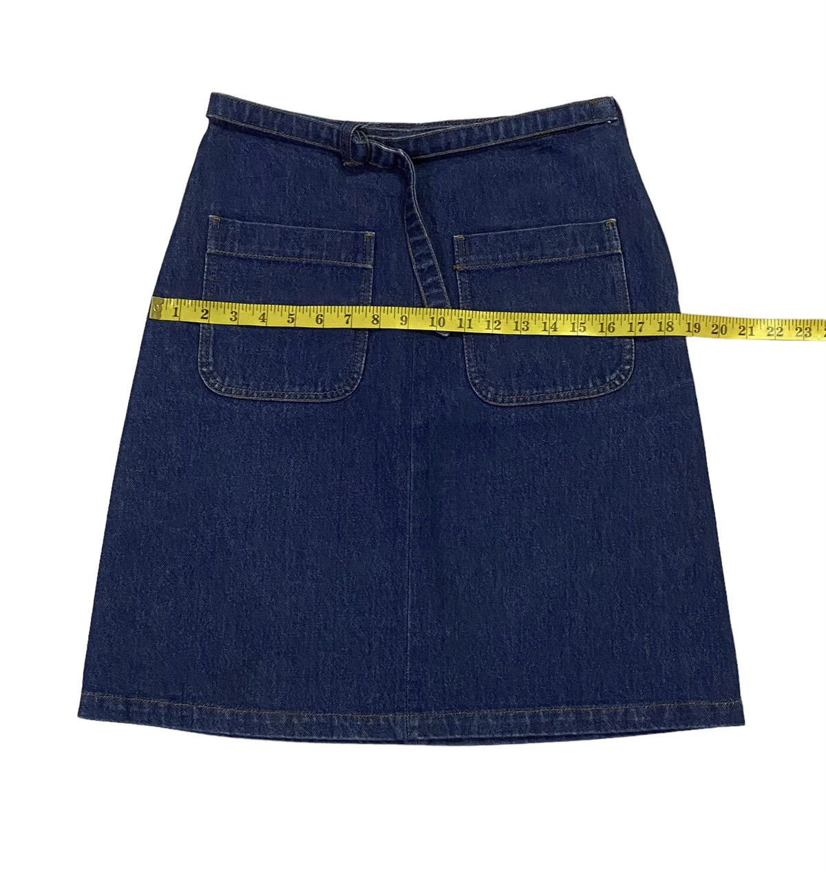 Dries Van Noten Dries Van Noten Patch Pocket Denim Skirt Size 28" / US 6 / IT 42 - 5 Thumbnail