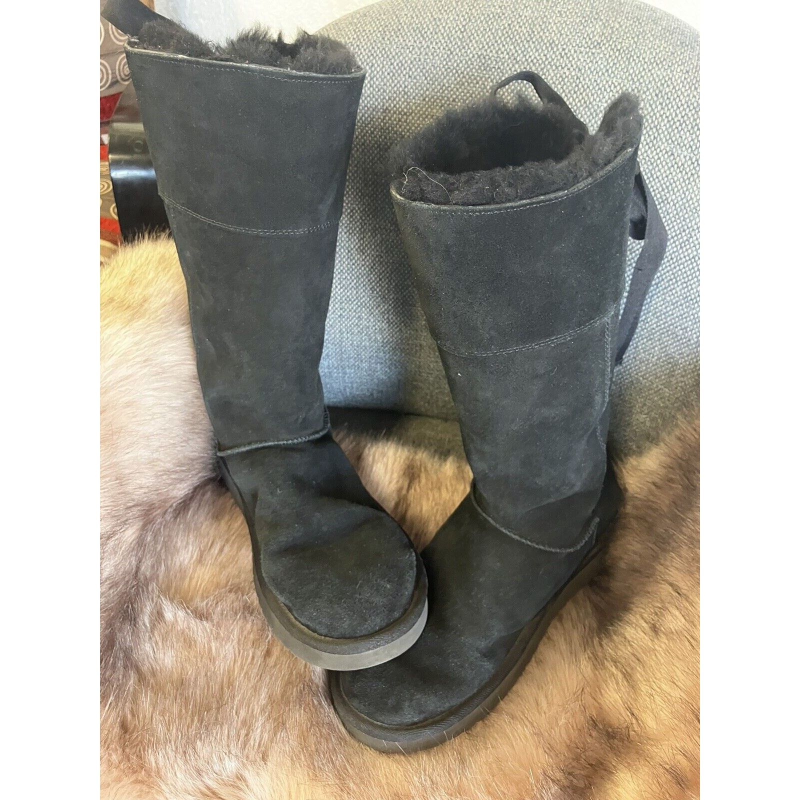 Ugg UGG Koolaburra Women's Boots , Size 9 - Black Size US 9 / IT 39 - 4 Thumbnail