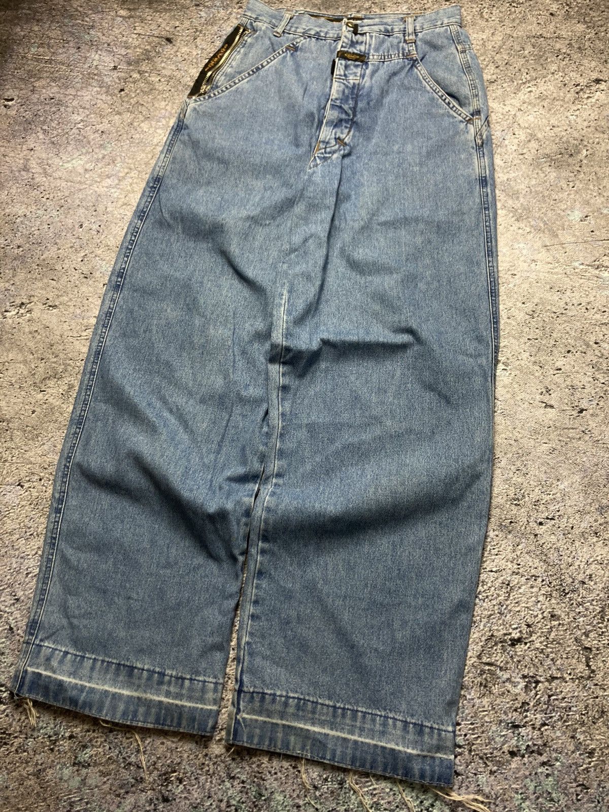 Marithe + Francois Girbaud × Vintage Jeans Zip Marithe Francois Girbaud ZipPants Opium zipper Size US 26 / EU 42 - 3 Thumbnail