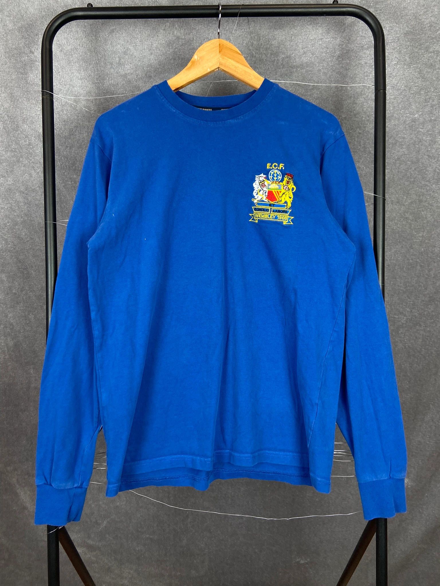 Adidas Manchester United Wembley – Blue Football Shirt M Size US M / EU 48-50 / 2 - 1 Thumbnail