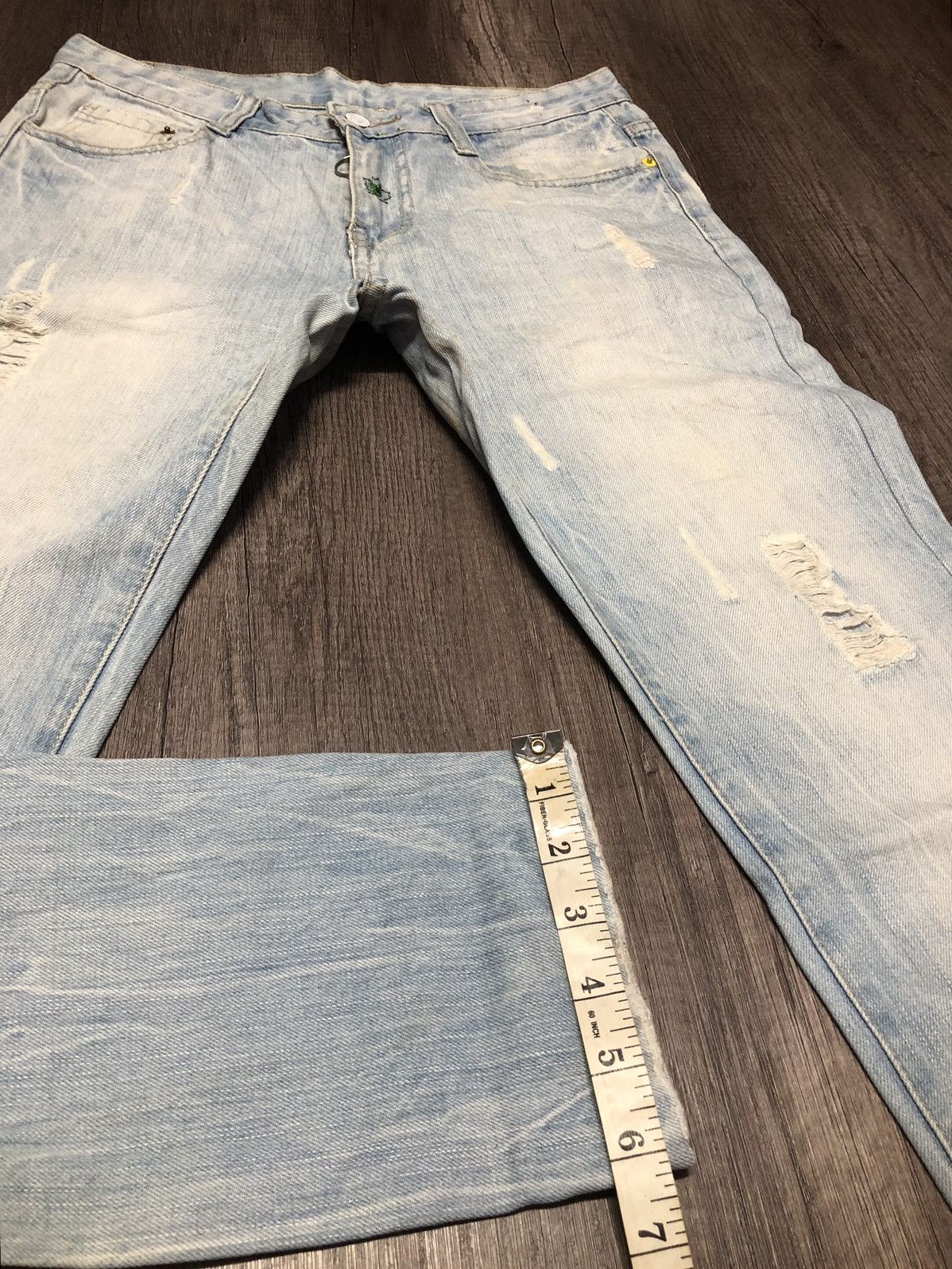 Designer × Dsquared2 × Vintage DSQUARED2 DISTRESSED DENIM JEANS Size US 30 / EU 46 - 7 Thumbnail