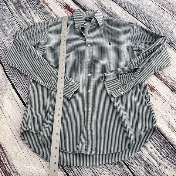 Polo Ralph Lauren POLO Ralph Lauren “Alcott” 100% Cotton Striped Blue and Whit Size US M / EU 48-50 / 2 - 7 Thumbnail