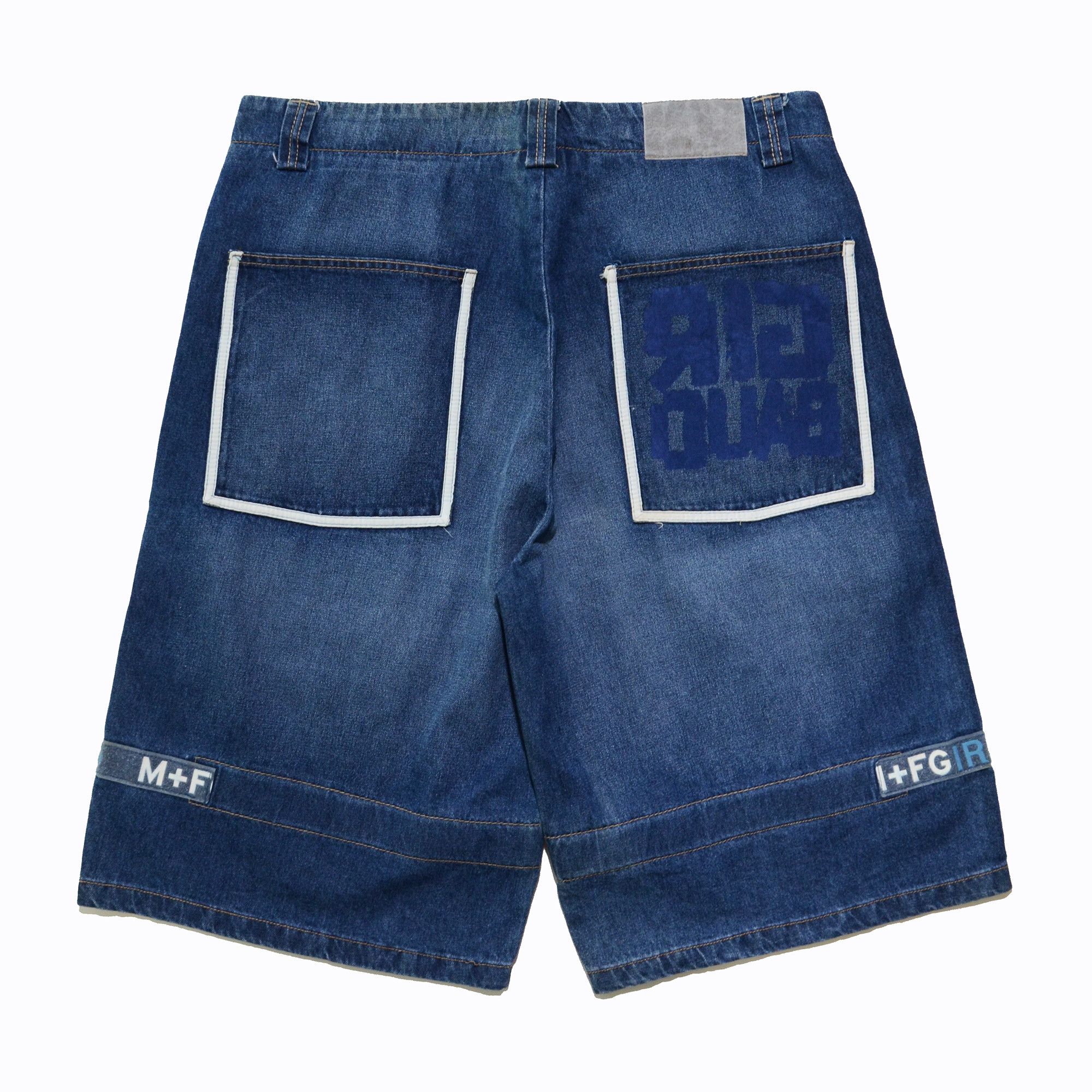 Marithe + Francois Girbaud M+FG W38 Cargo Jorts Hiphop Y2K 2006 Craft Size US 38 / EU 54 - 2 Thumbnail