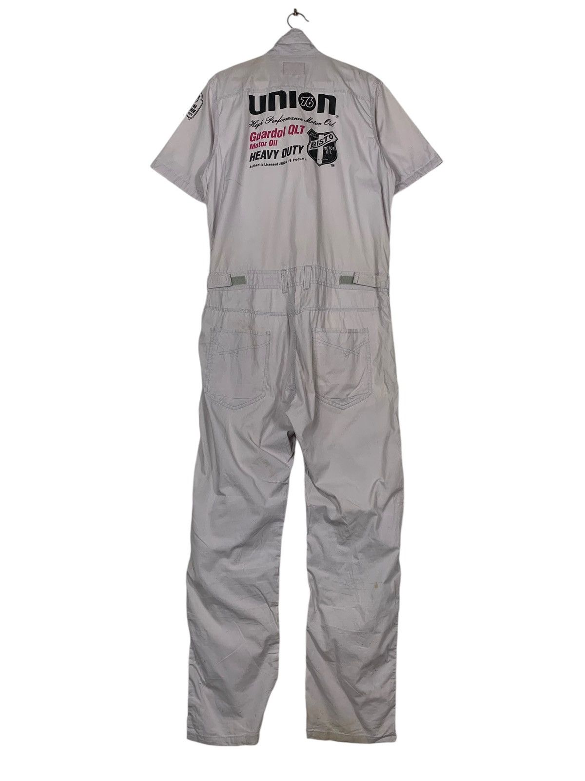 Japanese Brand Vintage Union 76 Heavy Duty Motor Oil Coverall Size US 36 / EU 52 - 1 Thumbnail