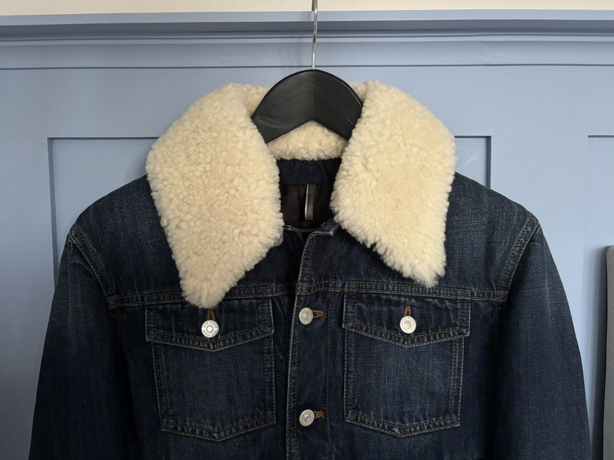 Dior FW14 Denim Trucker Jacket - Sherpa Collar Size US S / EU 44-46 / 1 - 2 Thumbnail