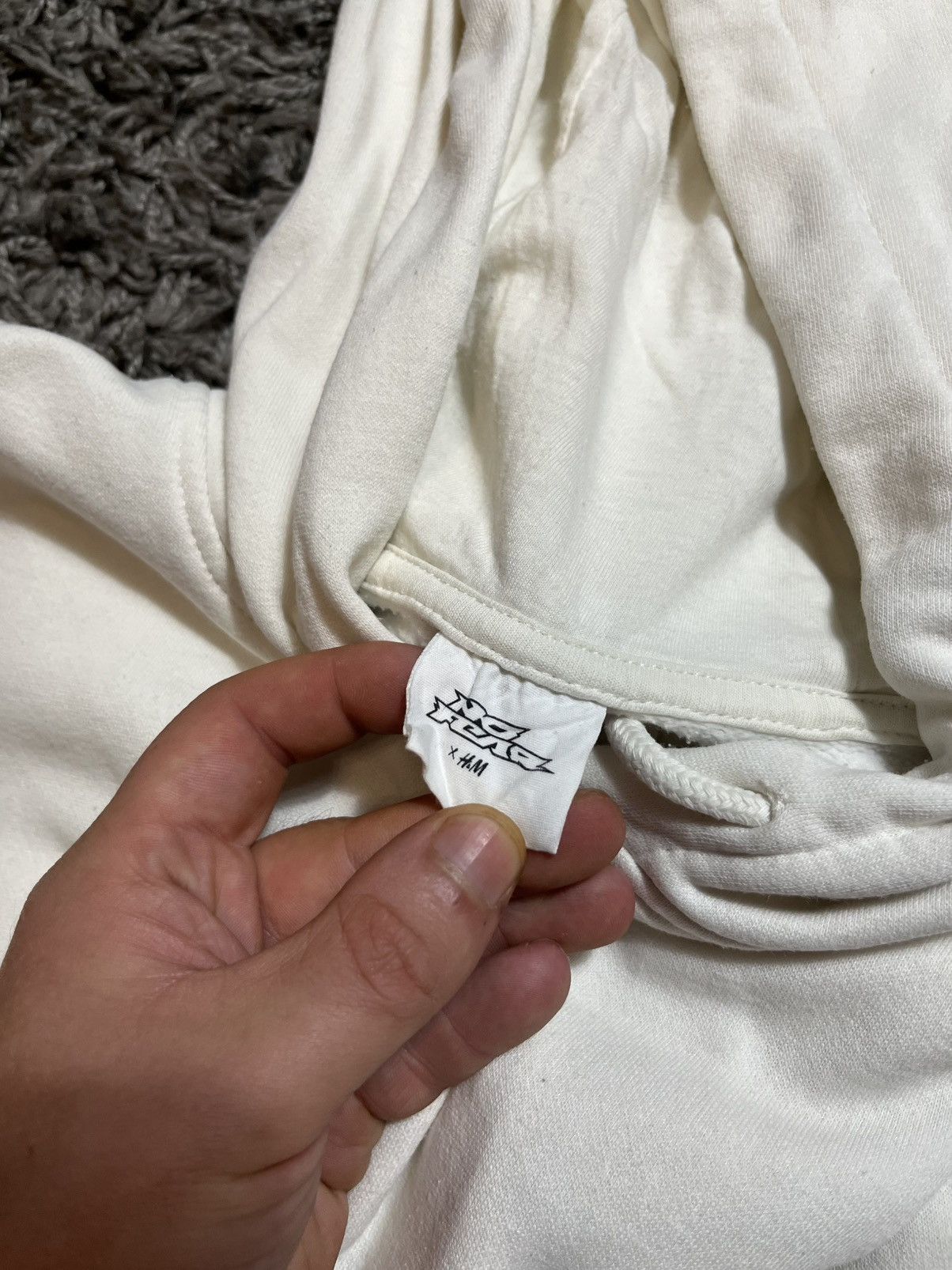 No Fear NO FEAR x H&M BOX BACKSIDE LOGO COTTON BAGGY STYLE HOODIE Size US M / EU 48-50 / 2 - 4 Thumbnail