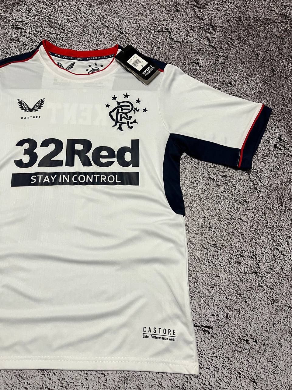 Castore Glasgow Rangers 2020-2021 Away Football Shirt Soccer Jersey Size US S / EU 44-46 / 1 - 4 Thumbnail
