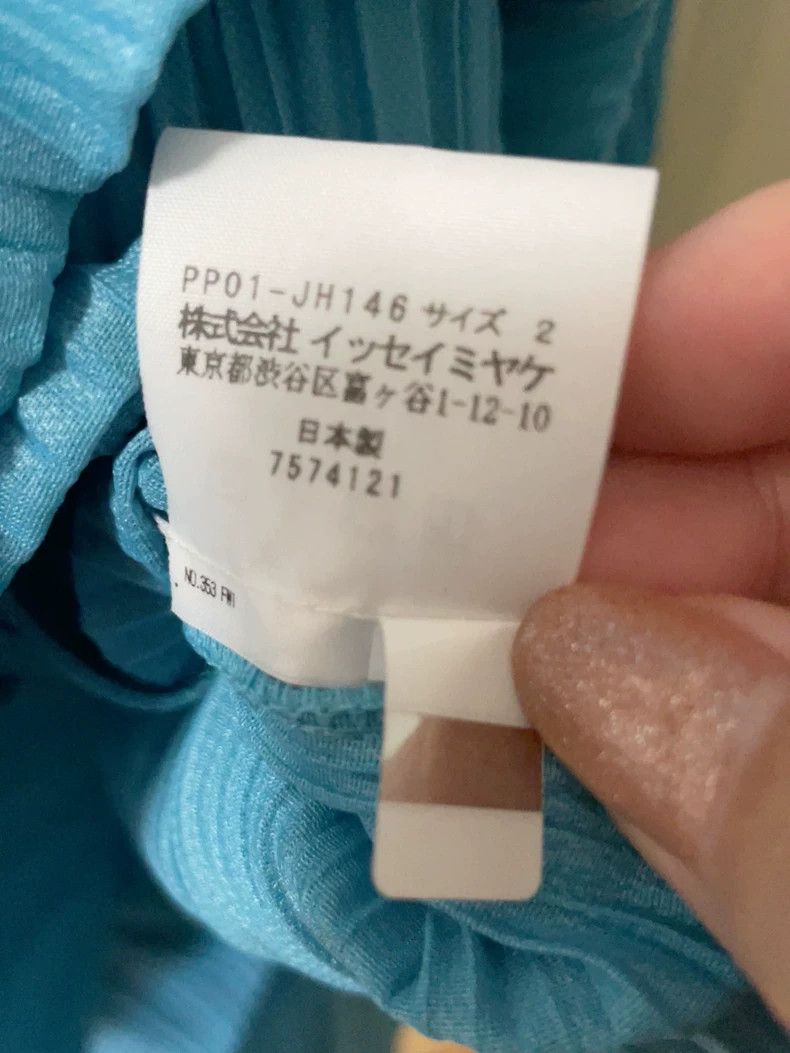 Issey Miyake Issey Miyake size:2 Sky-blue cheongsong-style dress Size L / US 10 / IT 46 - 2 Thumbnail