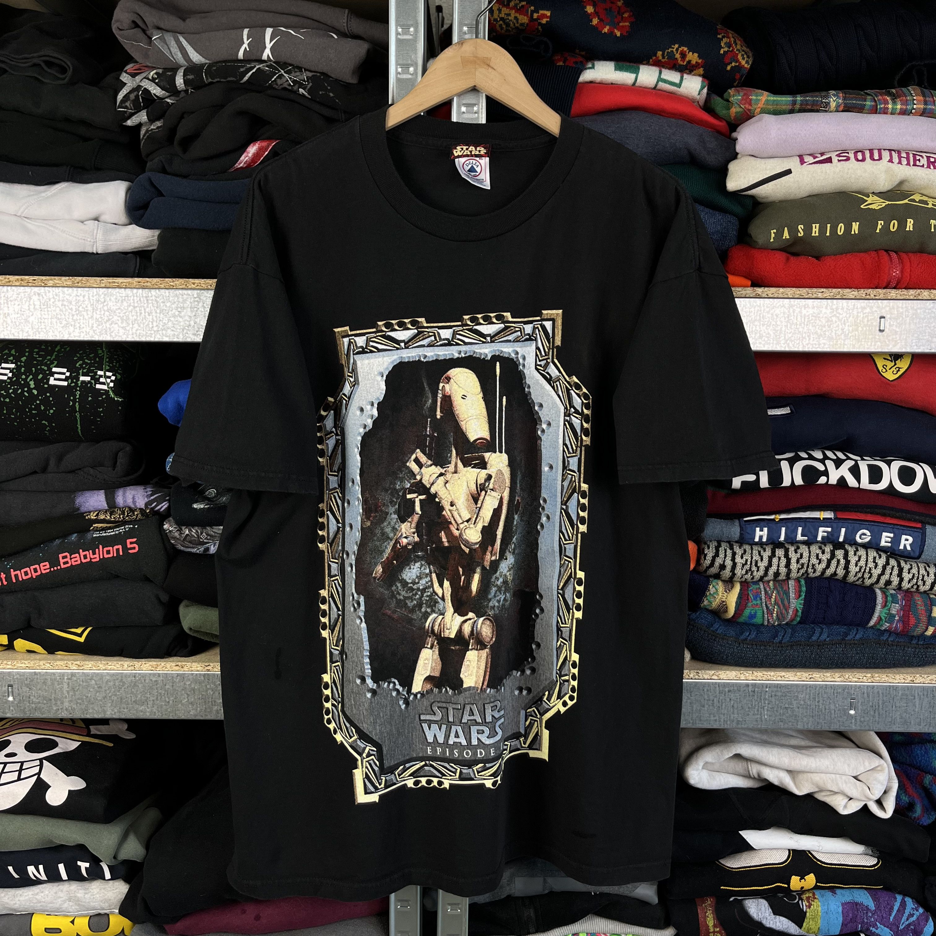 Star Wars × Vintage 90s Rare Star Wars Luke Don't Look Back Tee