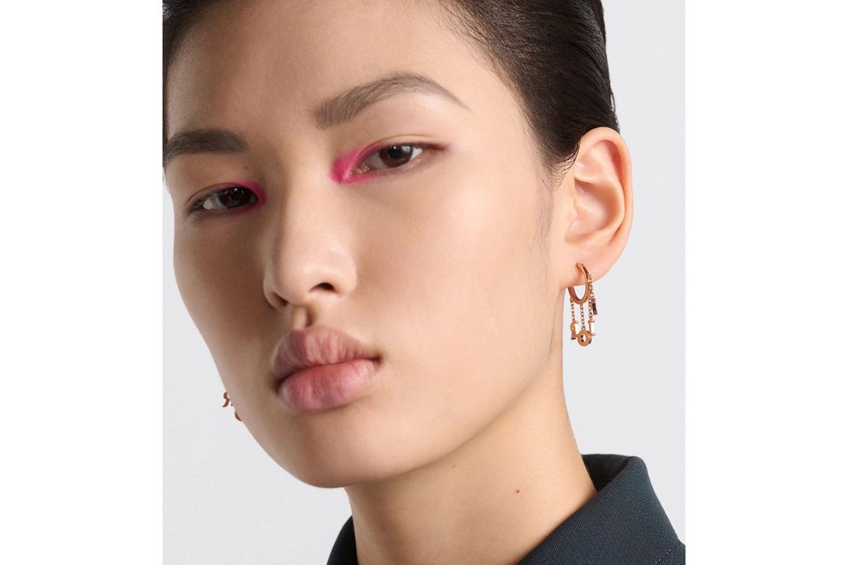 Dior o1bcso1str0126 Size:OS/Evolution Earrings in Pink Size ONE SIZE - 4 Thumbnail