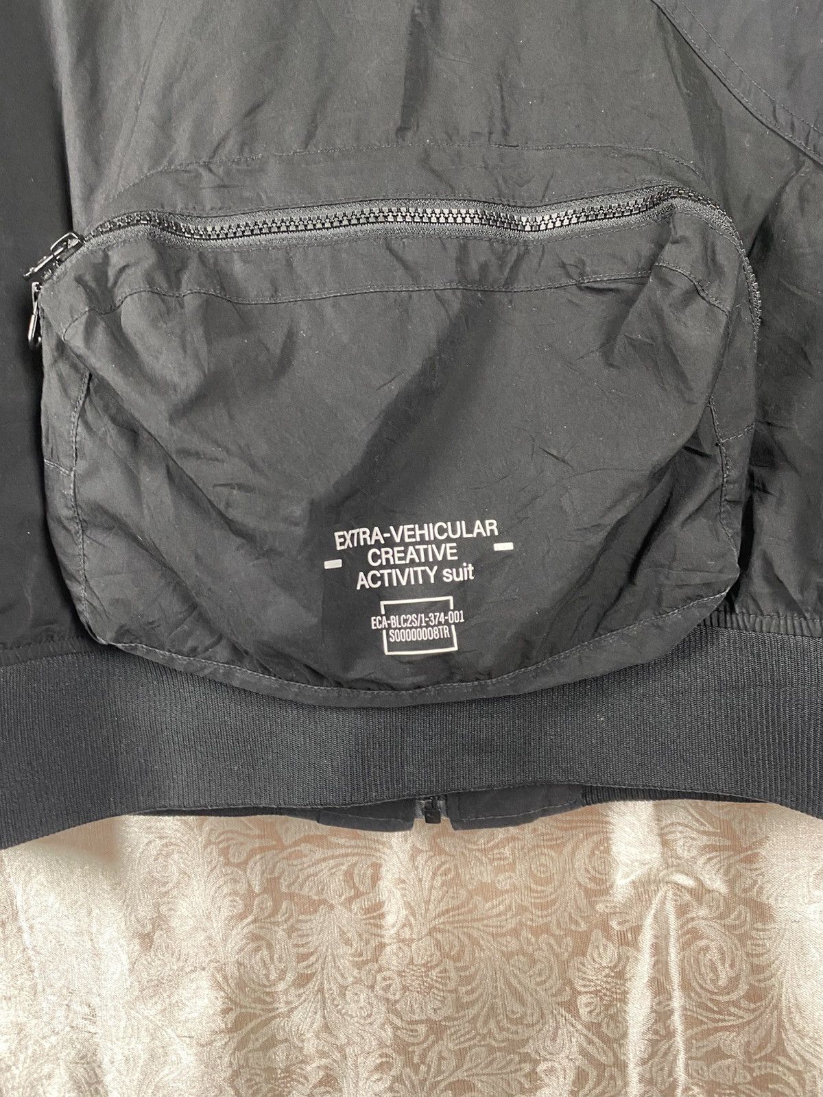KOJIMA GENES Kojima Productions Bomber Jacket Black Tactical Streetwear Size US S / EU 44-46 / 1 - 13 Thumbnail
