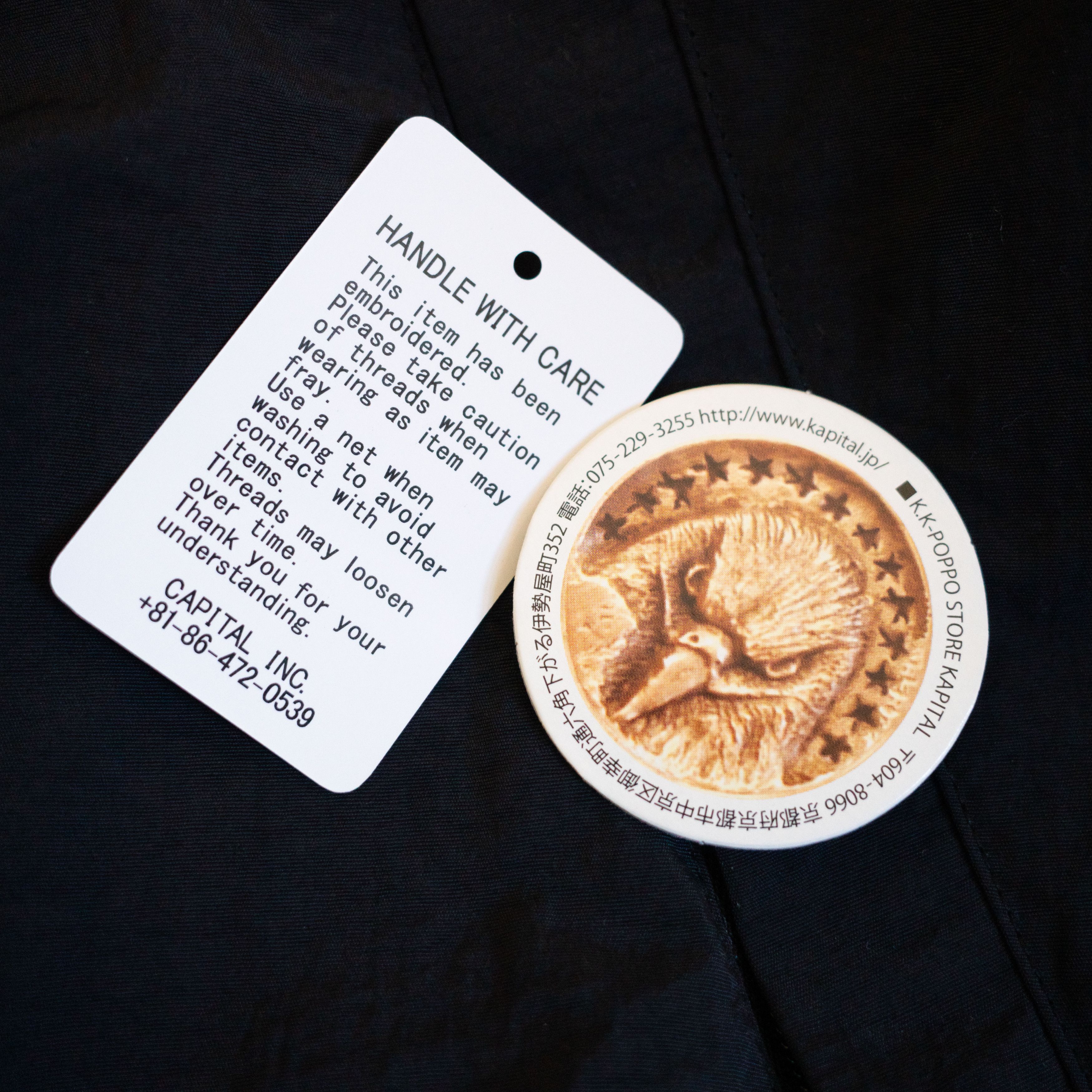 Kapital KAPITAL TAFFETA TENNESSEE PARKA - RARE! Size US L / EU 52-54 / 3 - 9 Thumbnail