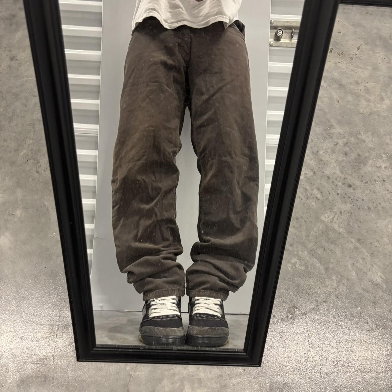 Calvin Klein × Vintage Crazy Vintage Y2K/2000s Grunge Faded Brown Calvin Klein Casual Pants! Size US 30 / EU 46 - 1 Thumbnail
