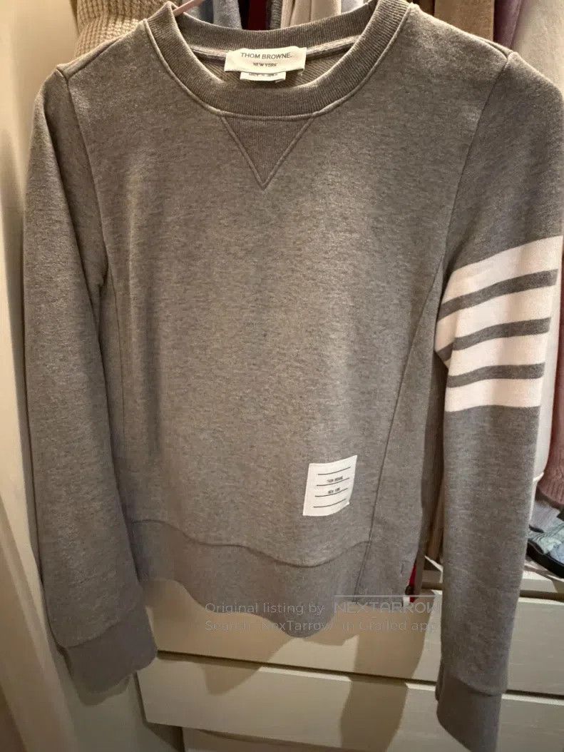 Thom Browne Thom Browne Narrow-fit hoodie Size US XXS / EU 40 - 1 Thumbnail