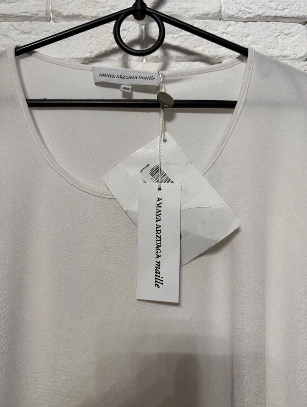 Other Amaya Arzuaga Maille Woman Brand New T-shirt RRP €195 Sz 40 Size M / US 6-8 / IT 42-44 - 4 Thumbnail