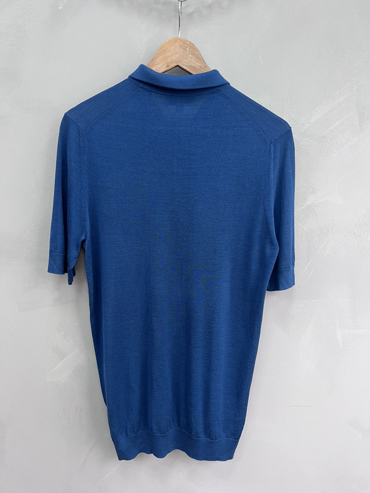 Burberry × Designer × Vintage Burberry Silk Polo T-Shirt & Nova Check Old money Size US M / EU 48-50 / 2 - 7 Thumbnail