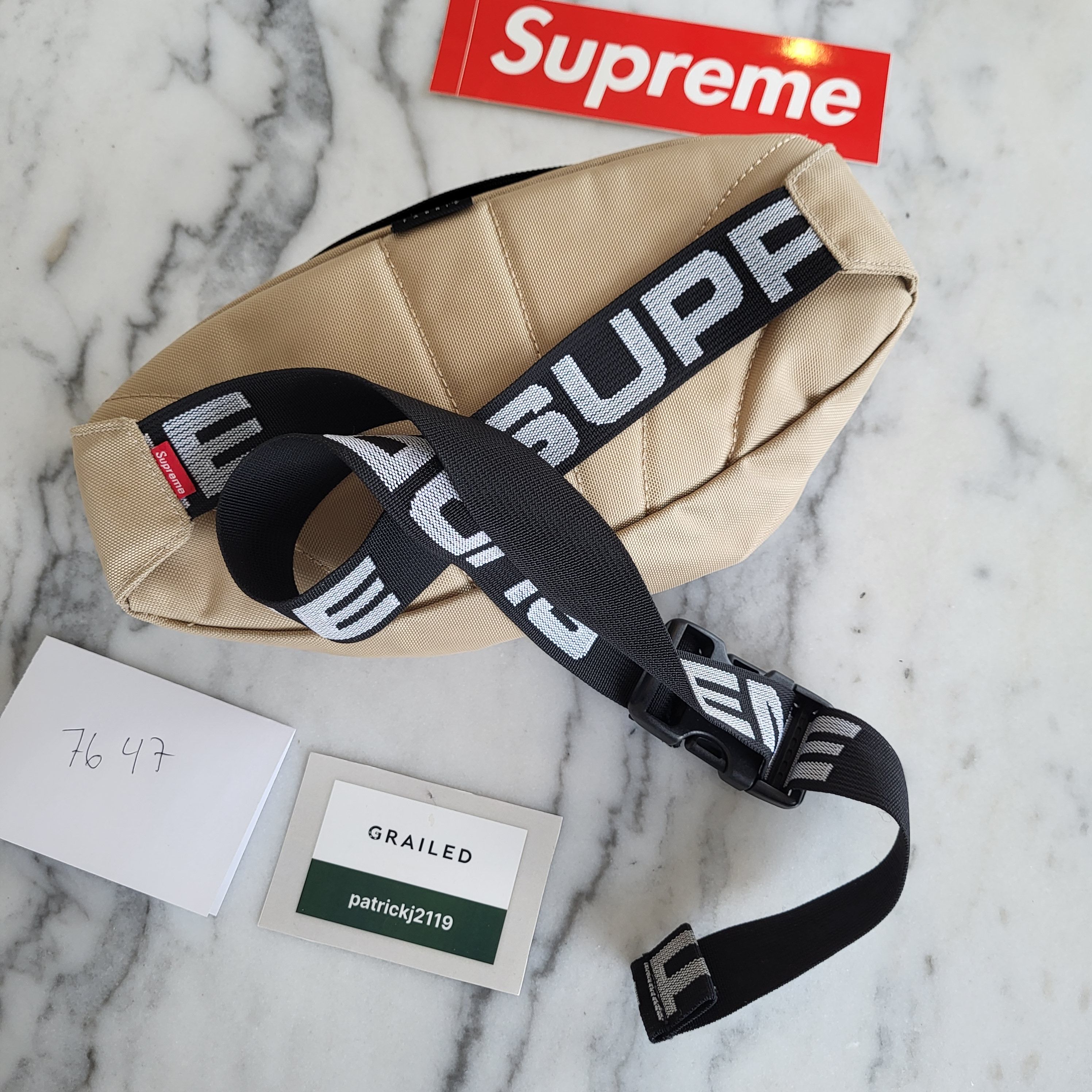 Supreme Supreme Waist Bag TAN (SS18) Size ONE SIZE - 9 Thumbnail