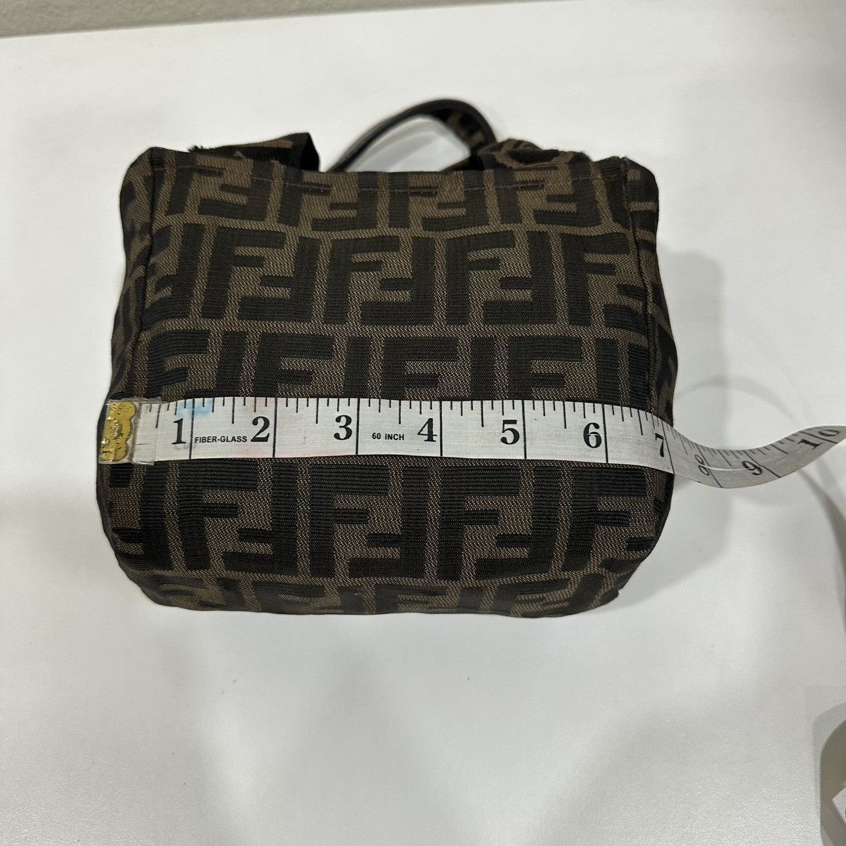 Fendi ‼️YES‼️ FENDI ZUCCA CANVAS MINI HANDBAG Size ONE SIZE - 6 Thumbnail