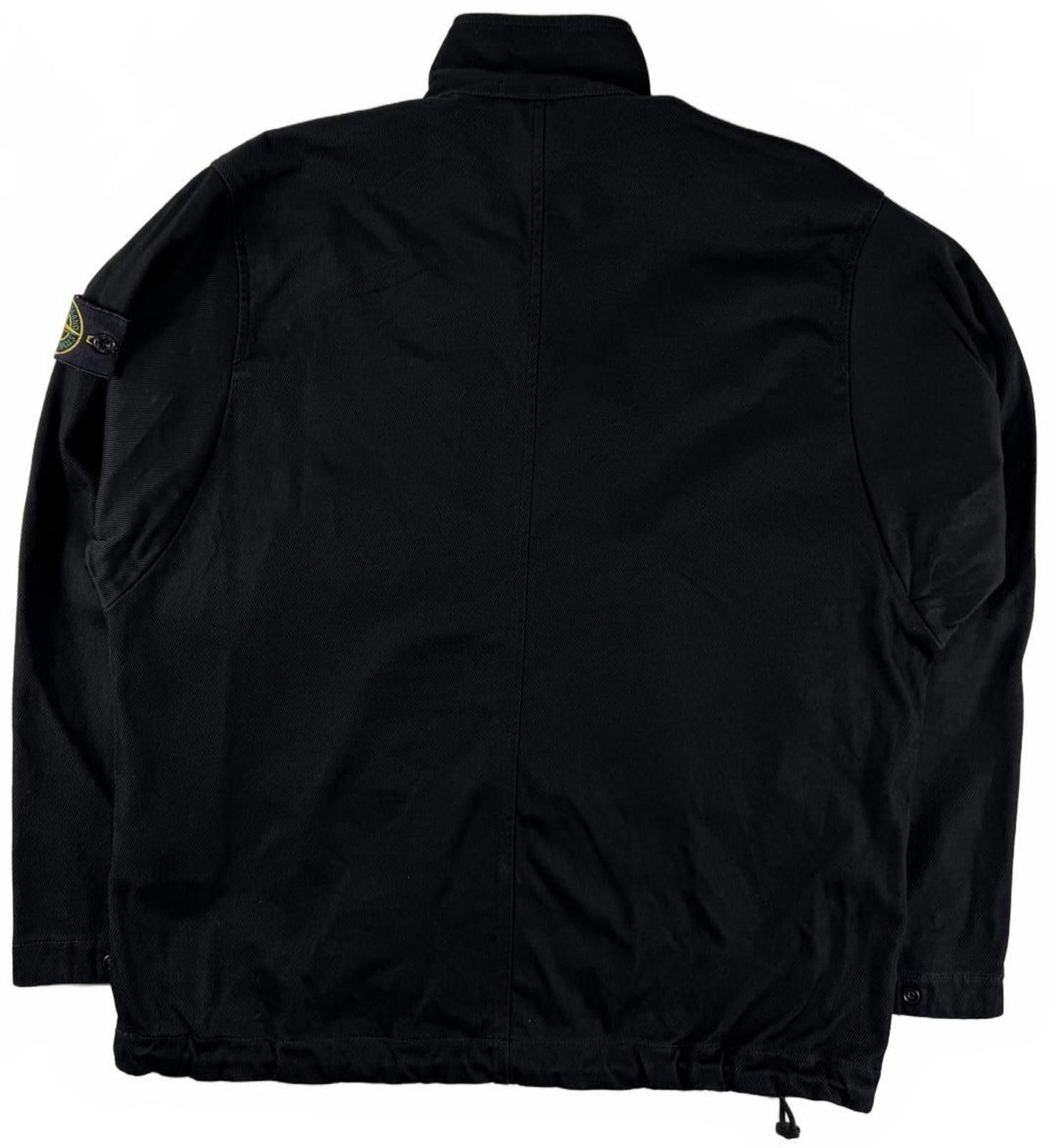 Stone Island Stone Island Black 1/4 Zip Smock Jacket Black Medium Size US M / EU 48-50 / 2 - 4 Thumbnail