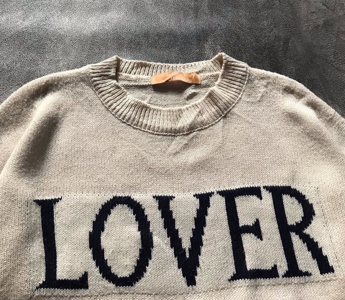 Japanese Brand 2000s Archival Lover Hysteric Poem Knitwear y2k Lgb Size US M / EU 48-50 / 2 - 2 Thumbnail