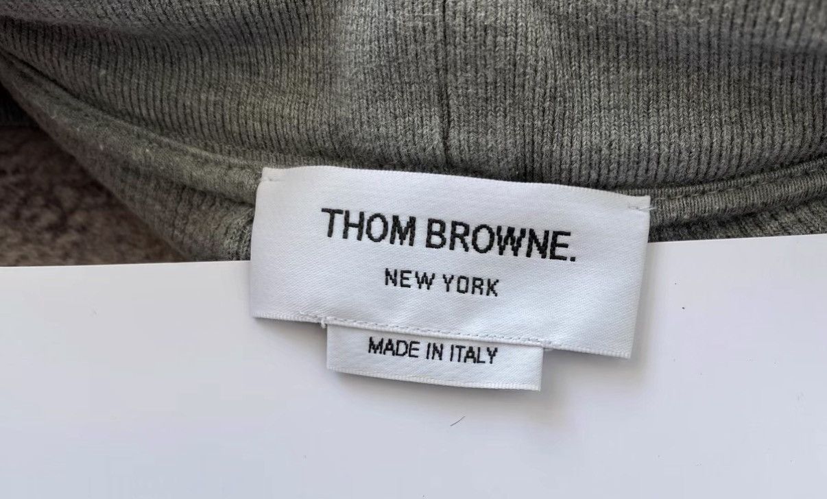 Thom Browne Thom Browne Striped Waffle Grey Lounge Pants Size US 28 / EU 44 - 5 Thumbnail