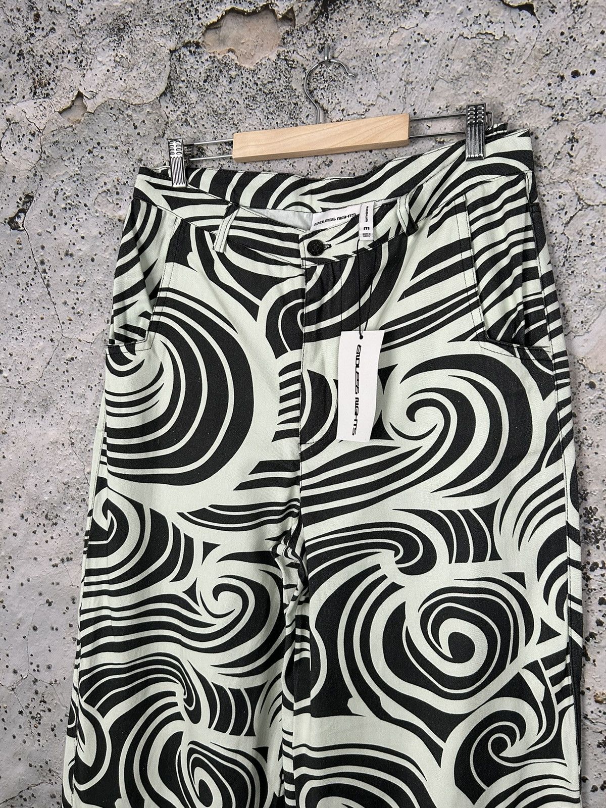 Vintage Endless Nights Avantgarde Baggy Pants Alternative Skate Rock Size US 32 / EU 48 - 3 Thumbnail