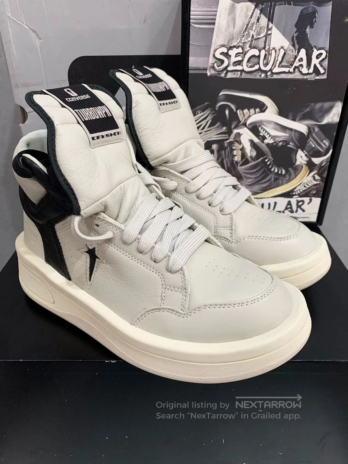 Rick Owens Rick Owens x Converse Tupbowpn. Size US 5 / EU 37 - 3 Thumbnail