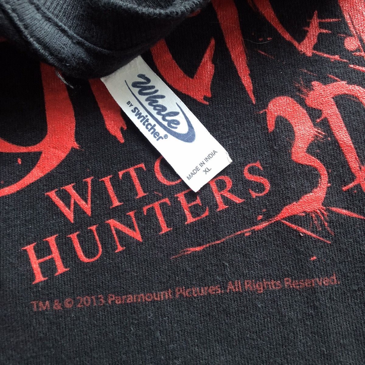 American Apparel Movie Shirt Promotion Hansel and Gretel Witch Hunters 2013 Size US XL / EU 56 / 4 - 4 Thumbnail