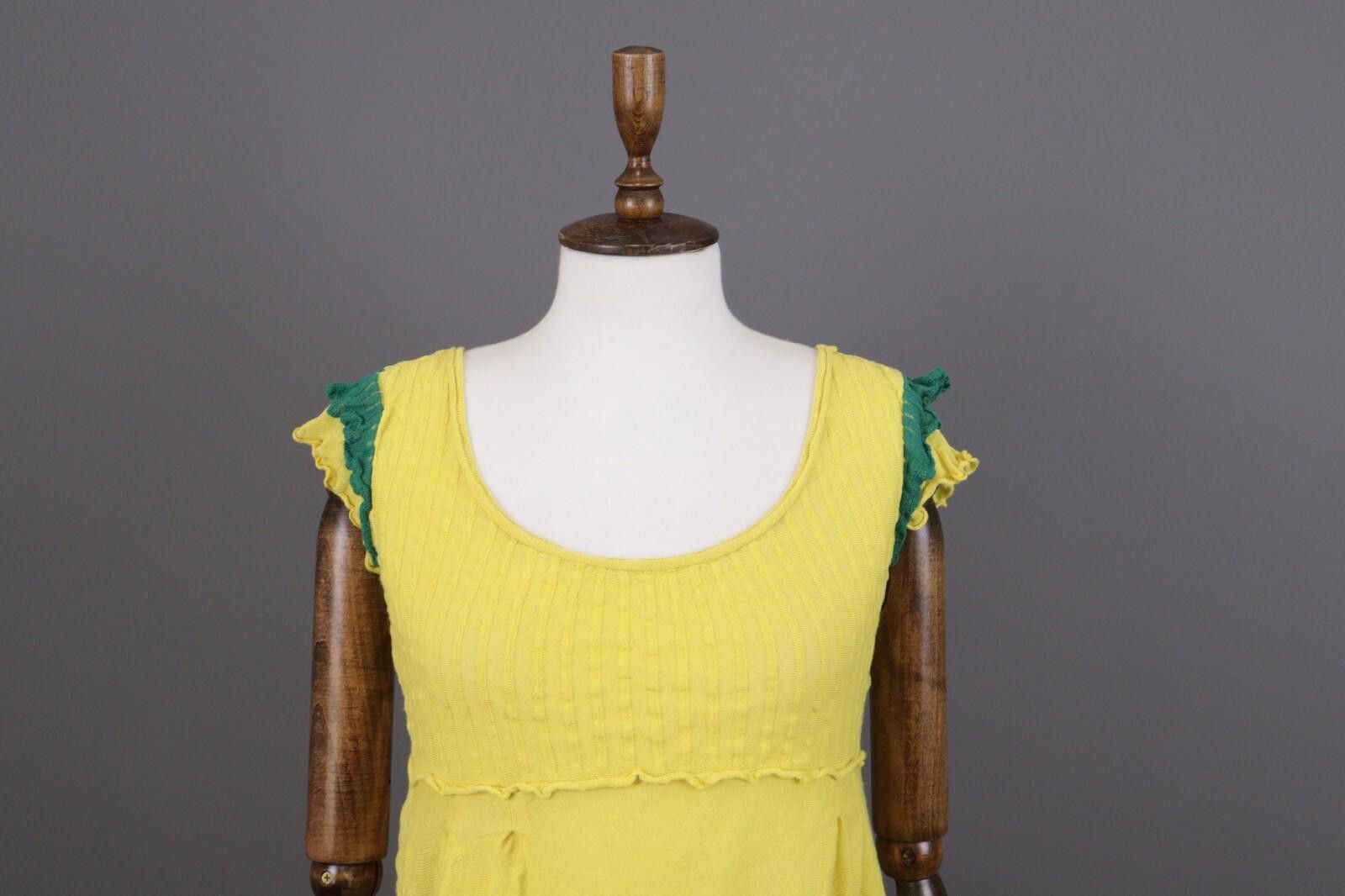Designer Ivko Handwritten Emotions Floral A-Line Dress Size 36 / S Size M / US 6-8 / IT 42-44 - 2 Thumbnail