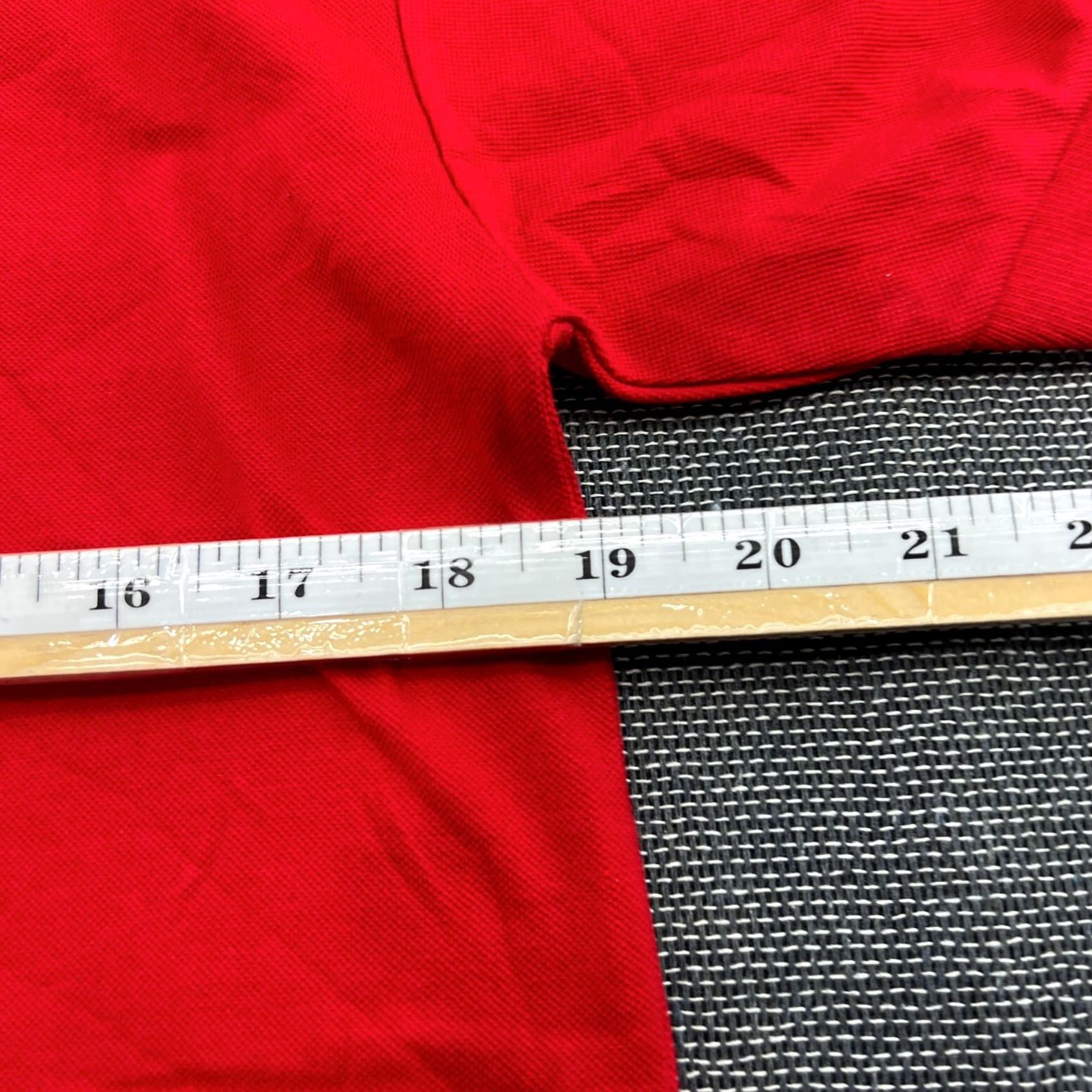 Vintage Vintage Alfredo Grassi Shell V-Power Polo shirt Mens Small Red Work Job Polo Size US S / EU 44-46 / 1 - 5 Thumbnail