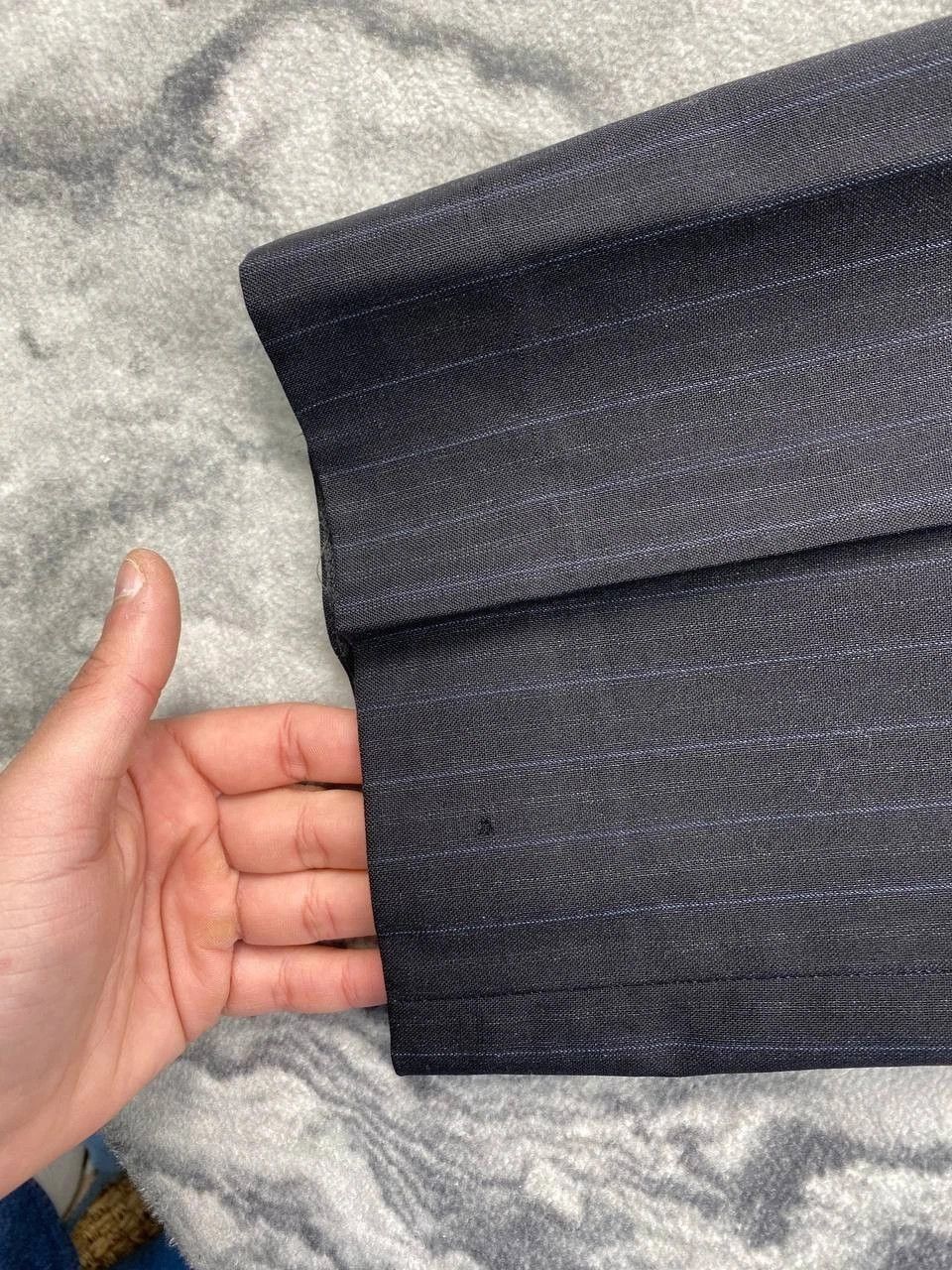 Burberry Burberry Suit 2 Piece Wool Striped Blazer And Pants Size 52R - 14 Thumbnail
