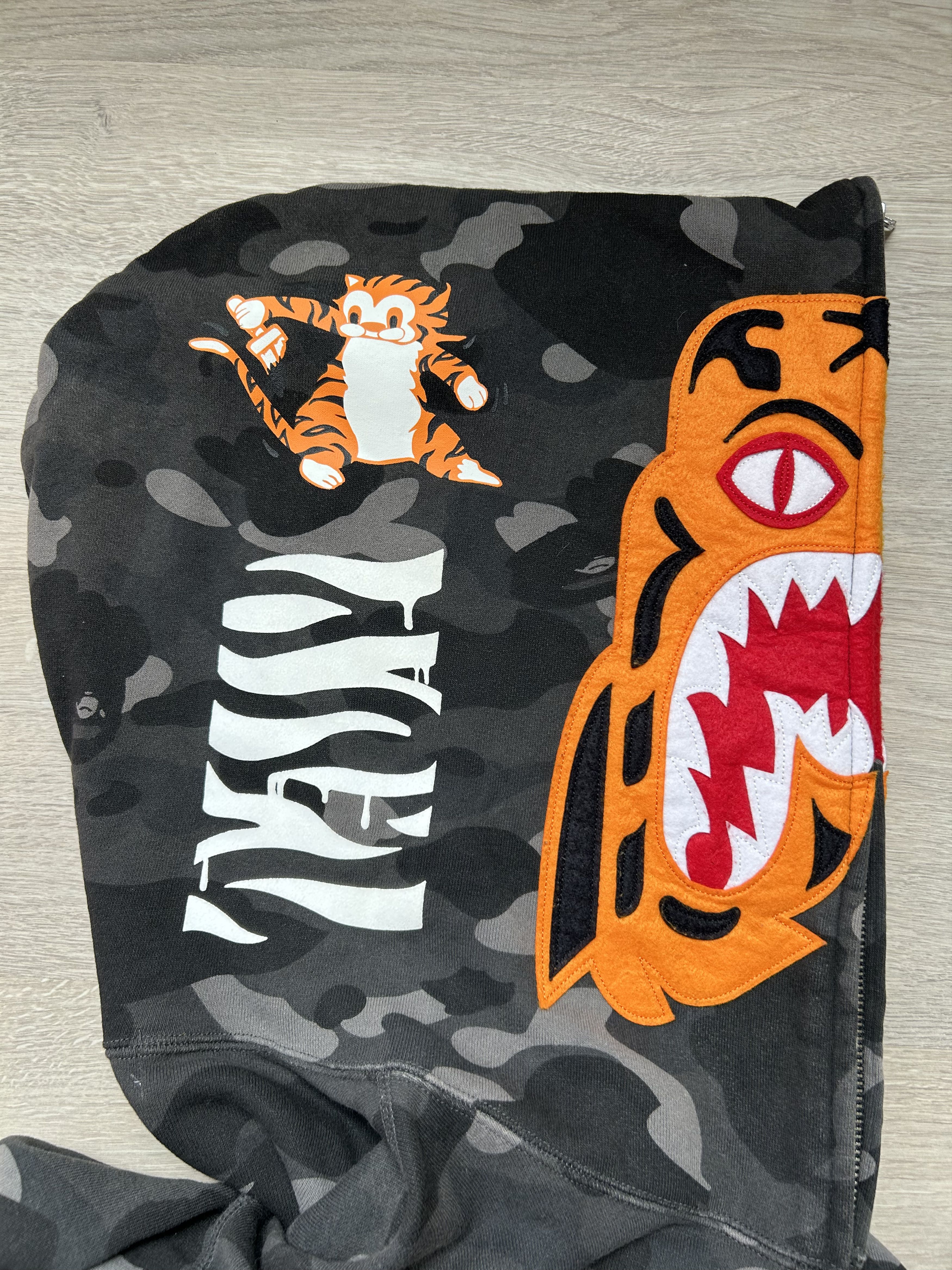 Bape Bape Tiger Camo Full Zip Hoodie [Size XXL] Size US XXL / EU 58 / 5 - 4 Thumbnail