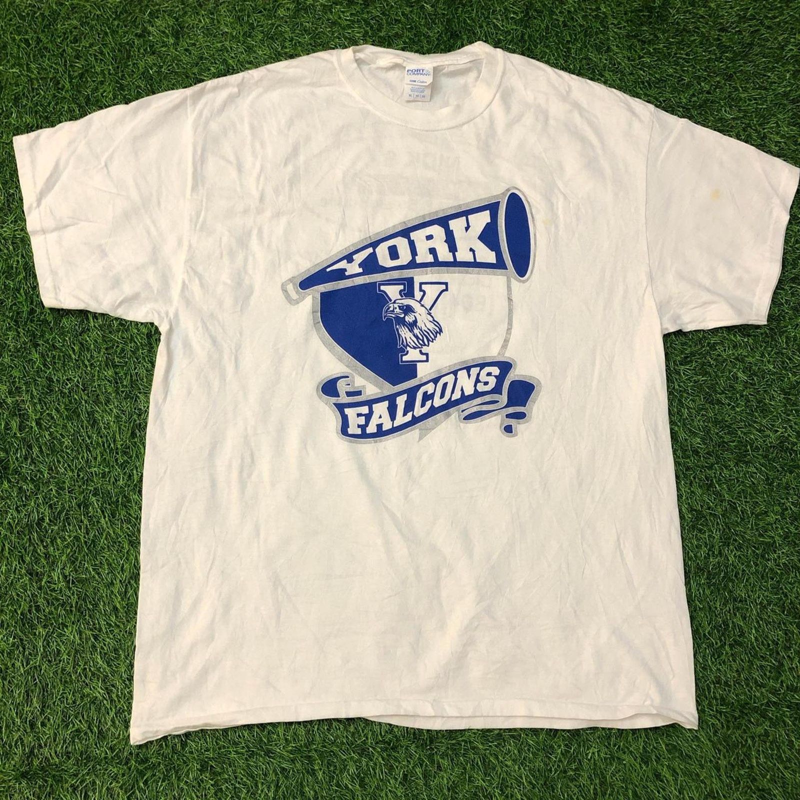 Other Men’s White ‘York Falcons’ Graphic Tee Size US XL / EU 56 / 4 - 1 Thumbnail