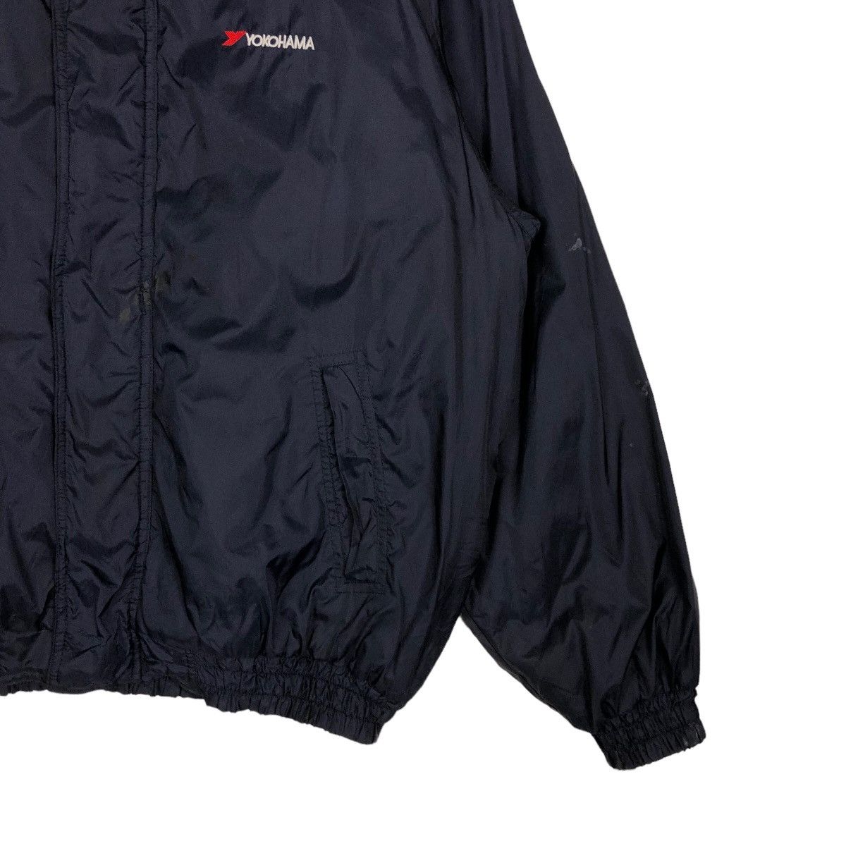 Japanese Brand 🔥90’s Racing Bomber Jacket Worker Yokohama Big Logo Size US M / EU 48-50 / 2 - 5 Thumbnail