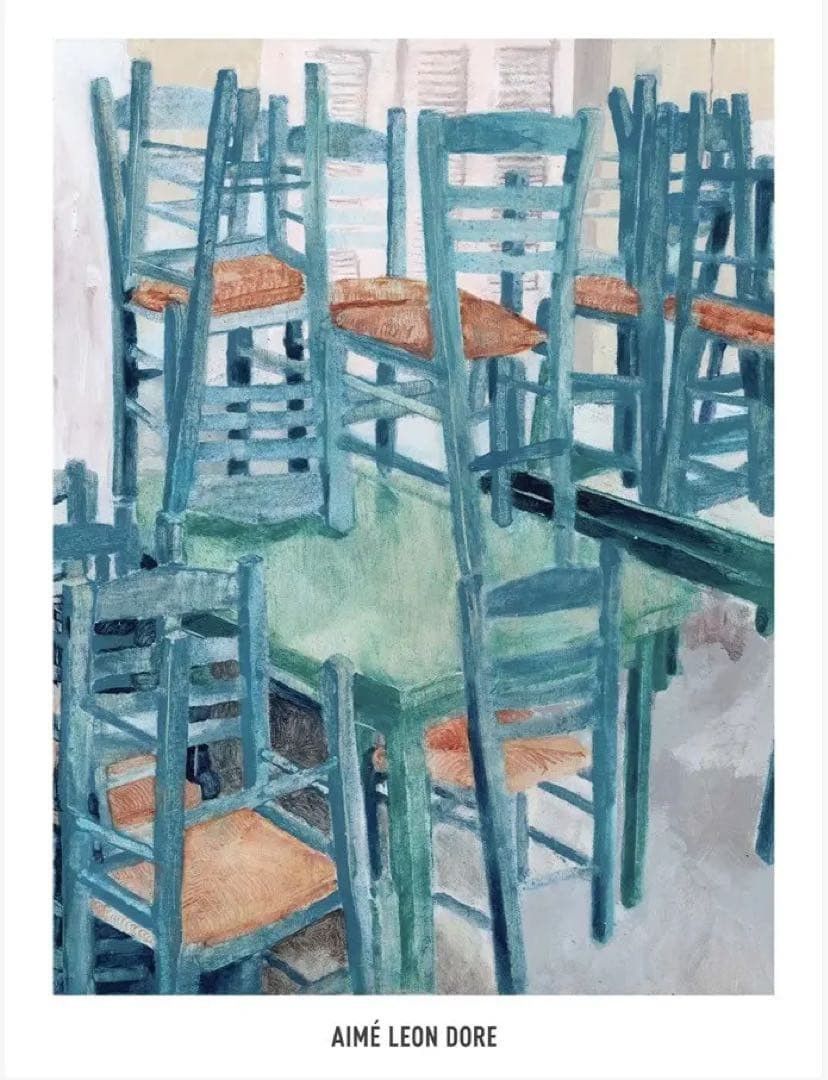 カレンダー・スケジュール Aime Leon Dore Still Life graphic poster Aime Leon Dore NEW unopened Aime Leon Dore Still Life Graphic
