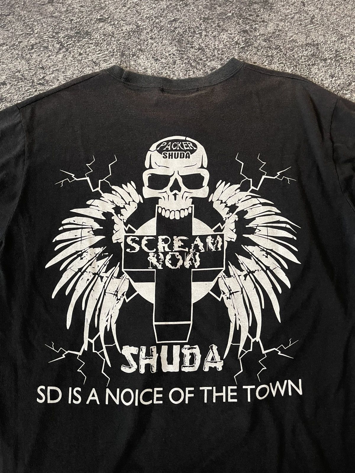 Japanese Brand Y2K M Ipolo Ifsixwasnine skull tshirt Size US L / EU 52-54 / 3 - 8 Thumbnail