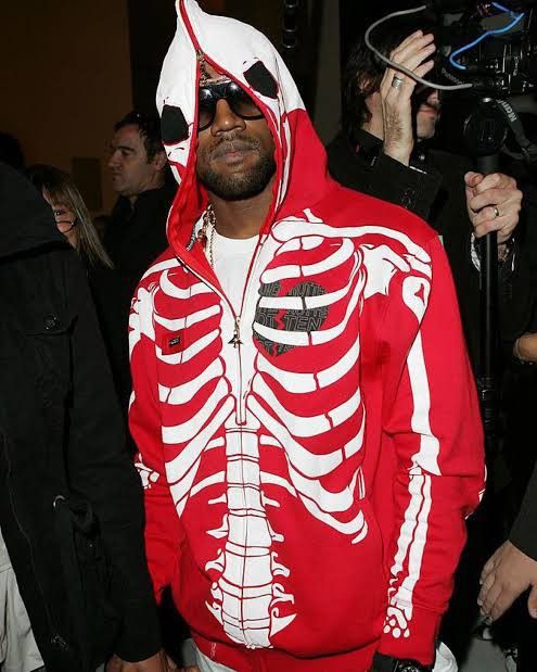 LRG × Vintage Rare LRG Dead Serious Skeleton Ziphoodie Glow In The Dark Size US XL / EU 56 / 4 - 23 Thumbnail