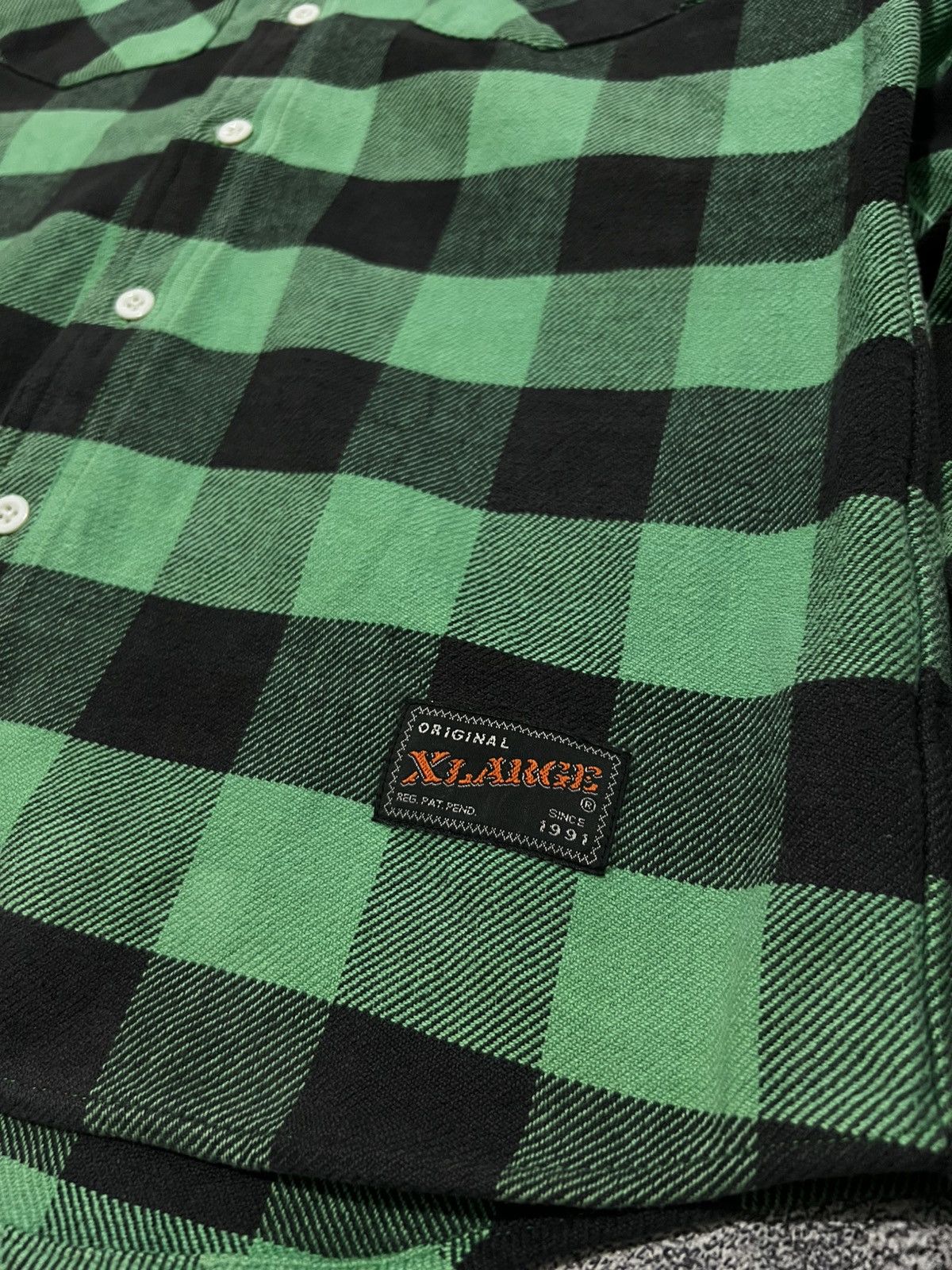 Xlarge XLarge Hooded Flannel Shirt Size US L / EU 52-54 / 3 - 6 Thumbnail
