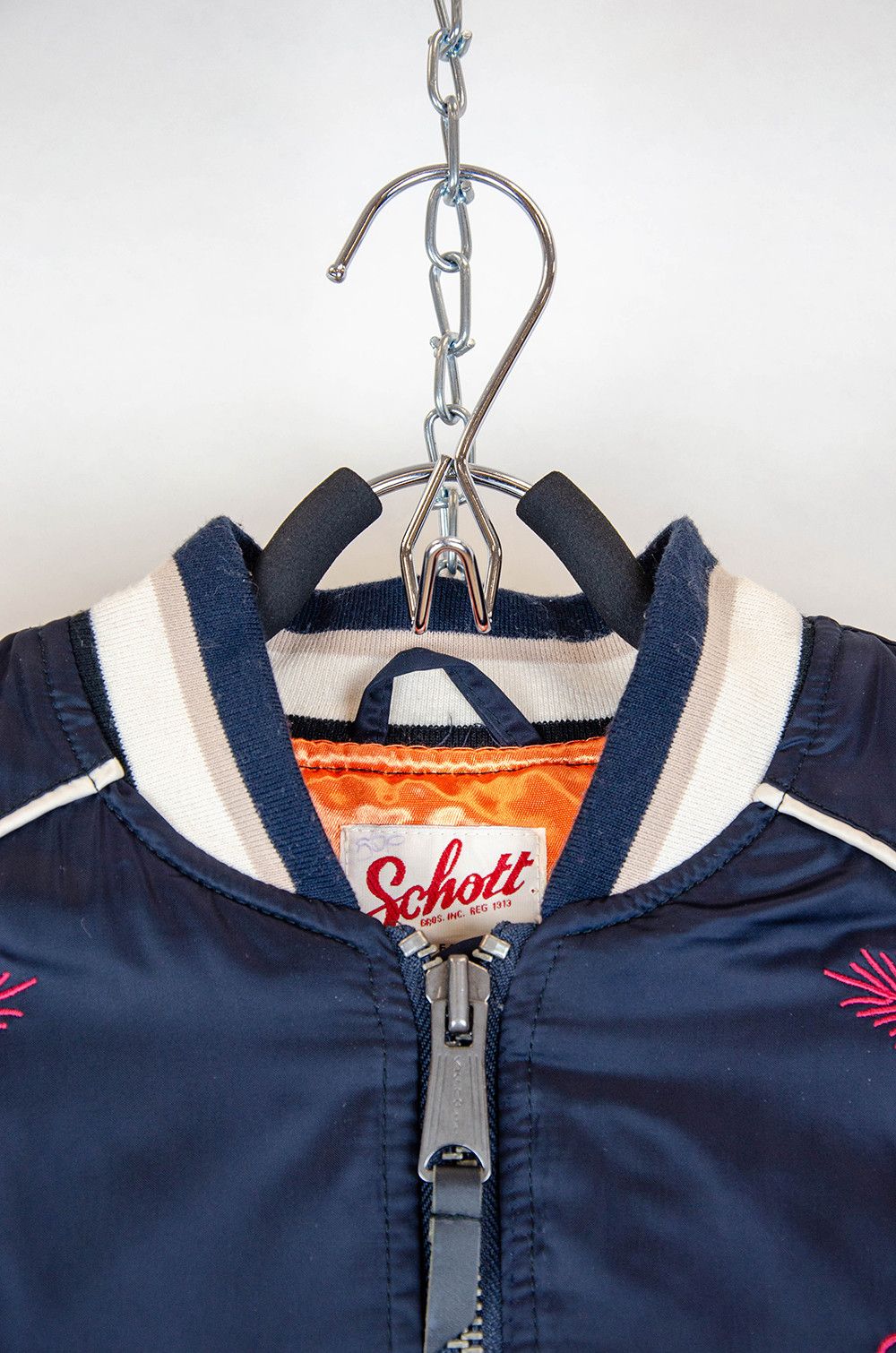 Schott Schott Airborne Japan Dragon Sukajan Bomber - Size XS Size US XS / EU 42 / 0 - 7 Thumbnail