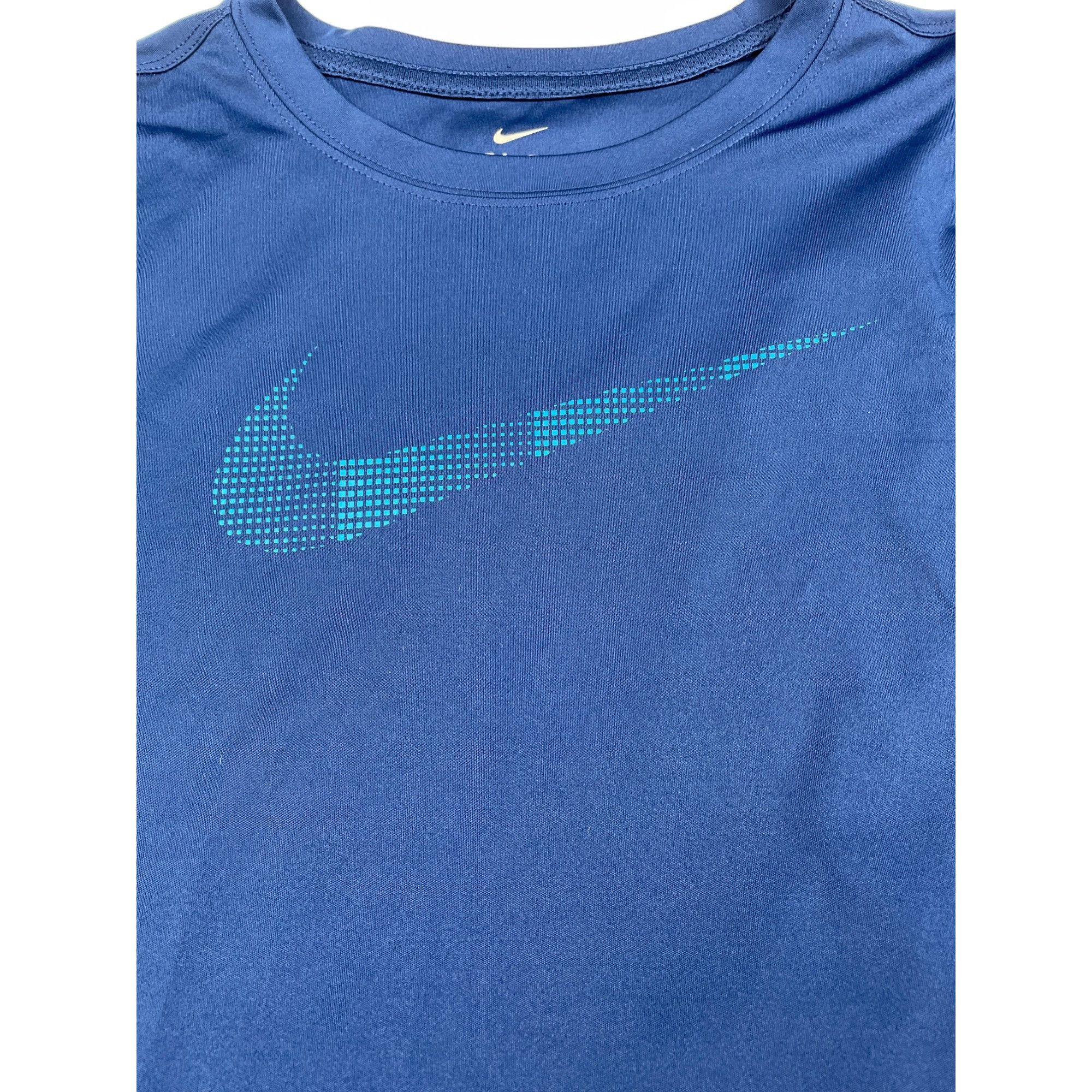 Nike Nike Dri Fit Men's Blue Stretch Long Sleeve Shirt Size XL SK Size US XL / EU 56 / 4 - 5 Thumbnail