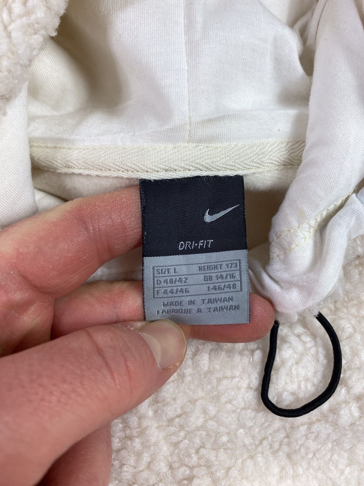 Nike × Vintage Vintage Nike Court Hoodie Center Logo Fleece Hoodie Y2K Boxy Size US M / EU 48-50 / 2 - 4 Thumbnail