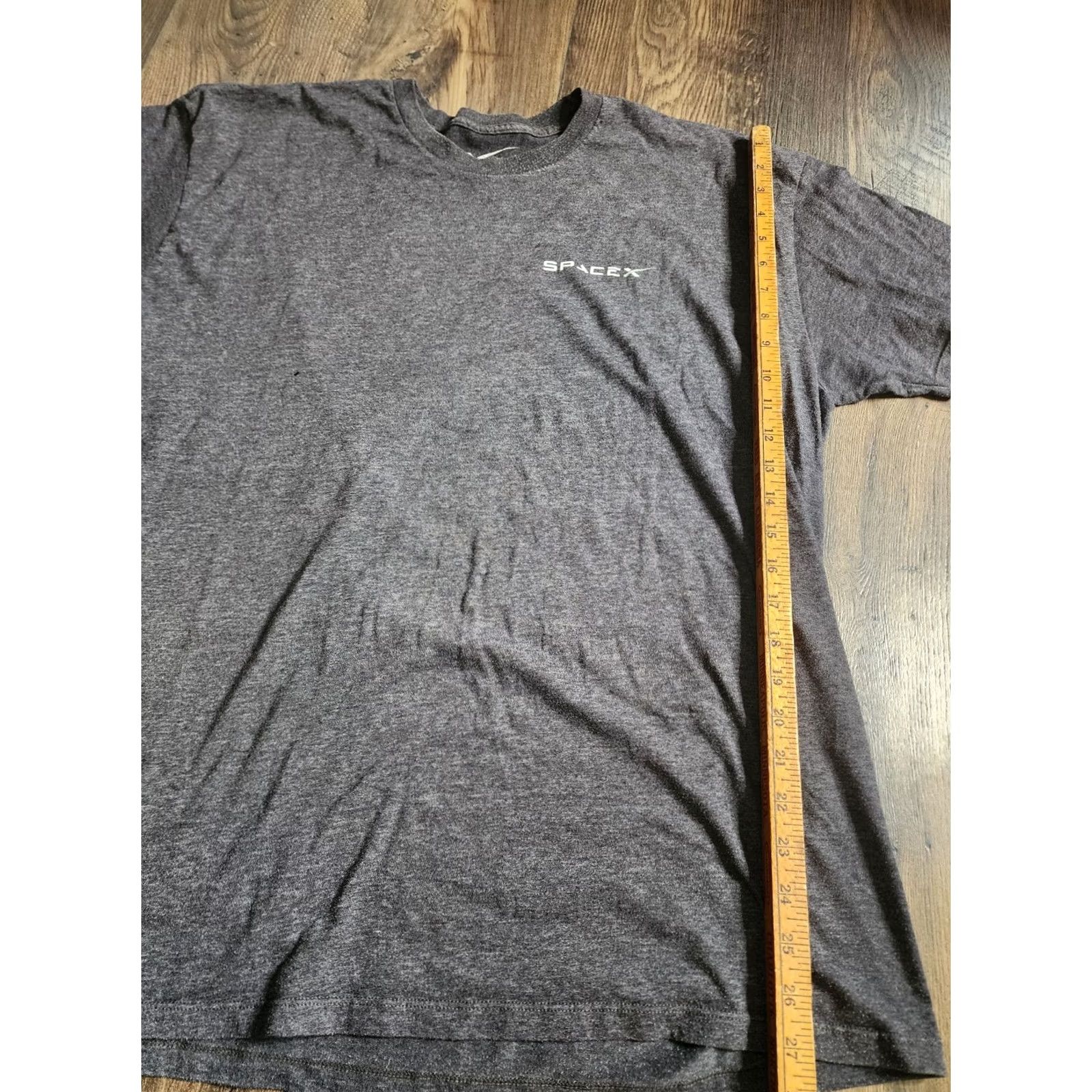 Doublet SpaceX Mens T-Shirt 2XL Rocket Rocketeer Crew Neck Short Sleeve Double-Sided Multicolor Distressed Size US XXL / EU 58 / 5 - 3 Thumbnail