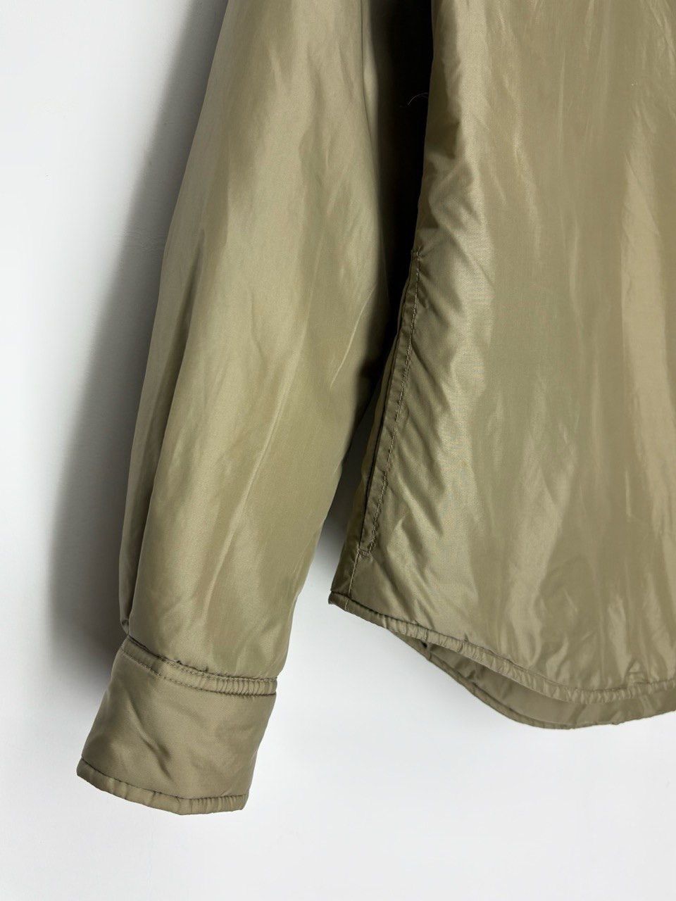 Aspesi Alberto Aspesi Padded Nylon Overshirt Snap Button Size US S / EU 44-46 / 1 - 5 Thumbnail