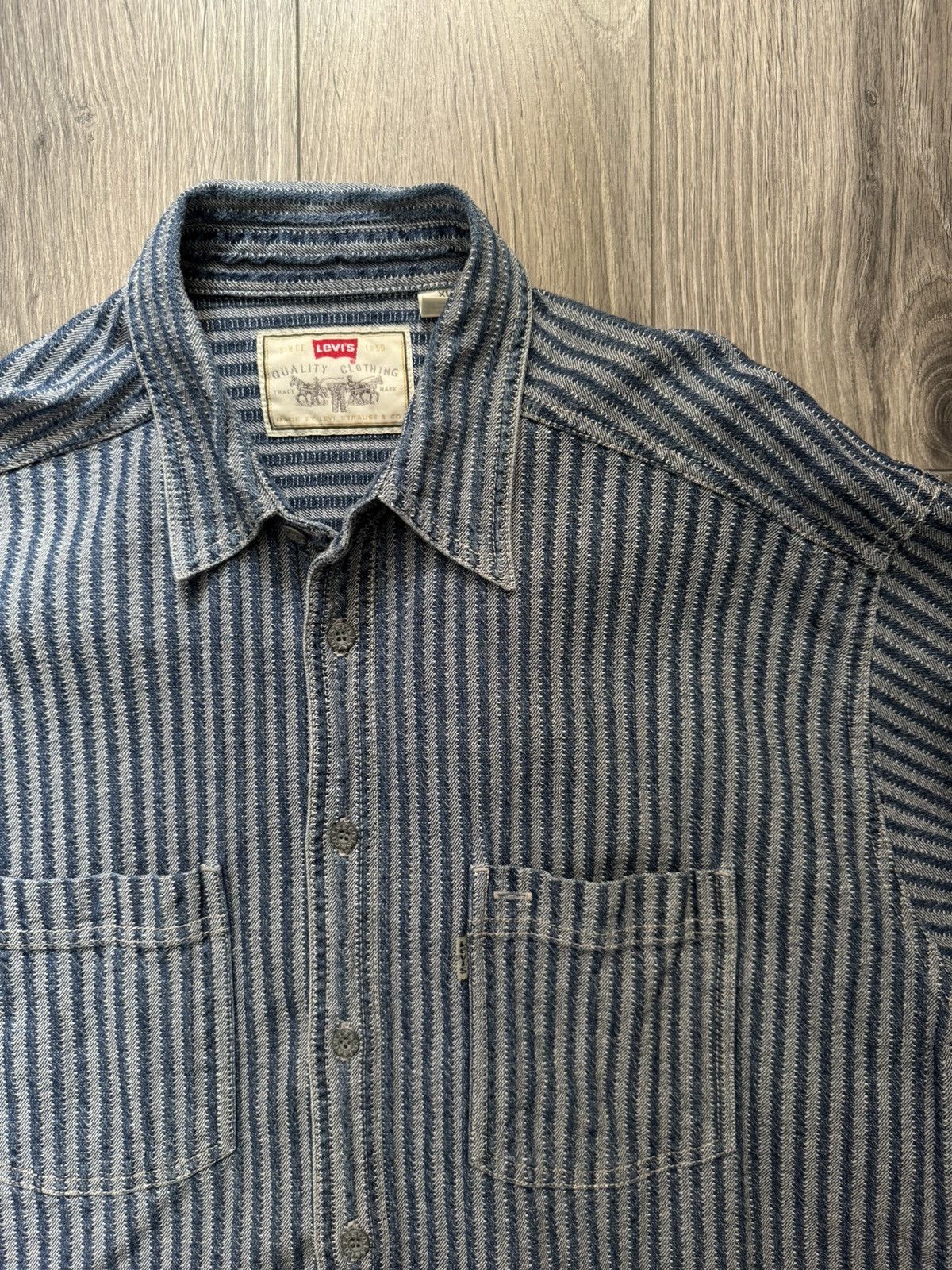 Levi's Levi’s Jeans Vintage Western stripped button-up shirt Size US XL / EU 56 / 4 - 3 Thumbnail
