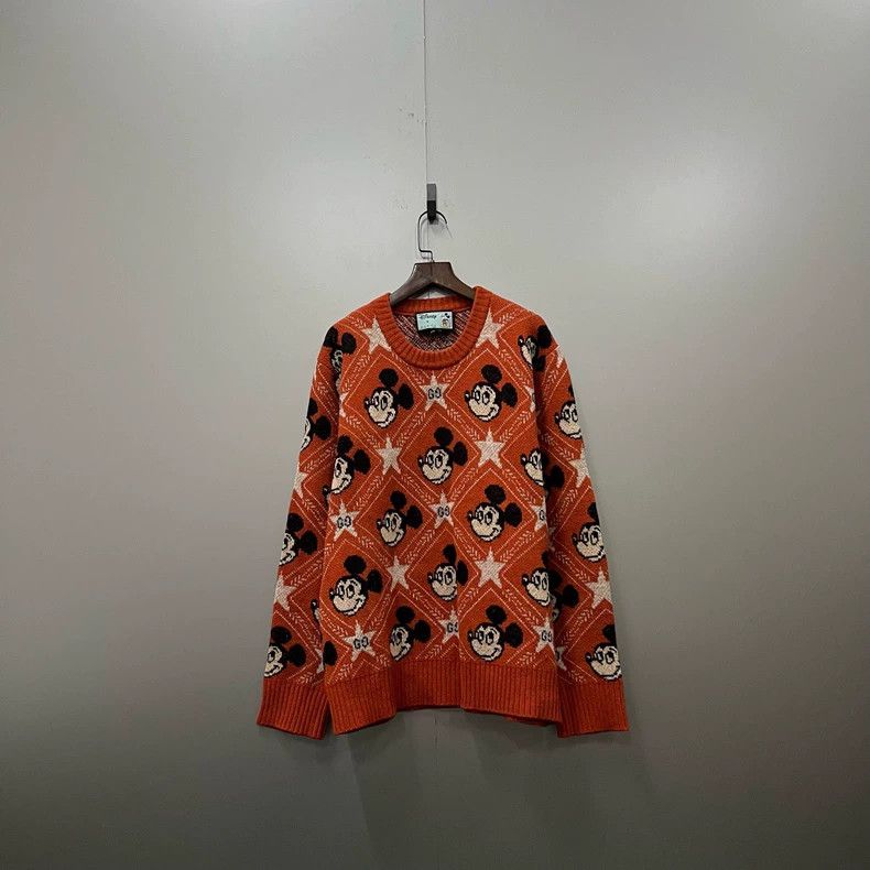 Gucci Gucci Disney Disney co-branded Mickey Mouse full-print knit Size US S / EU 44-46 / 1 - 1 Thumbnail