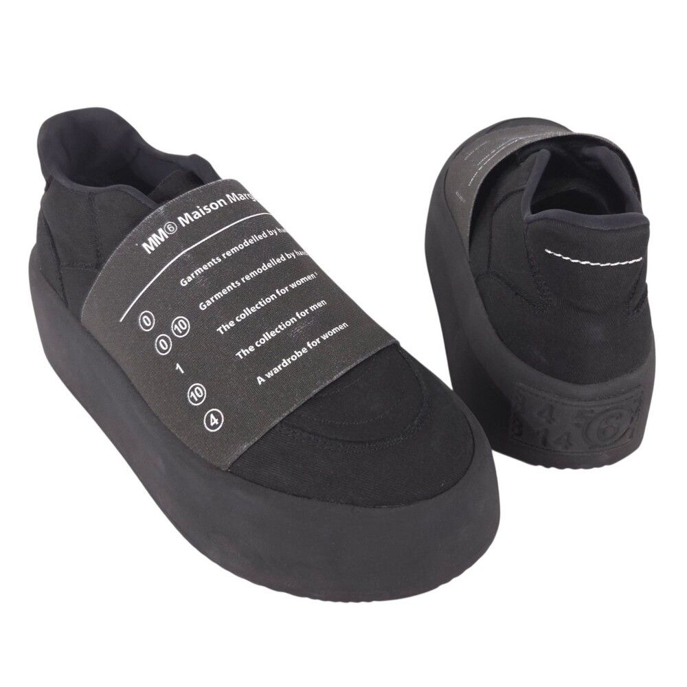 Maison Margiela MM6 Maison Margiela Logo Strap Platform Sneakers US 6 EU 36 Size US 6 / IT 36 - 1 Thumbnail