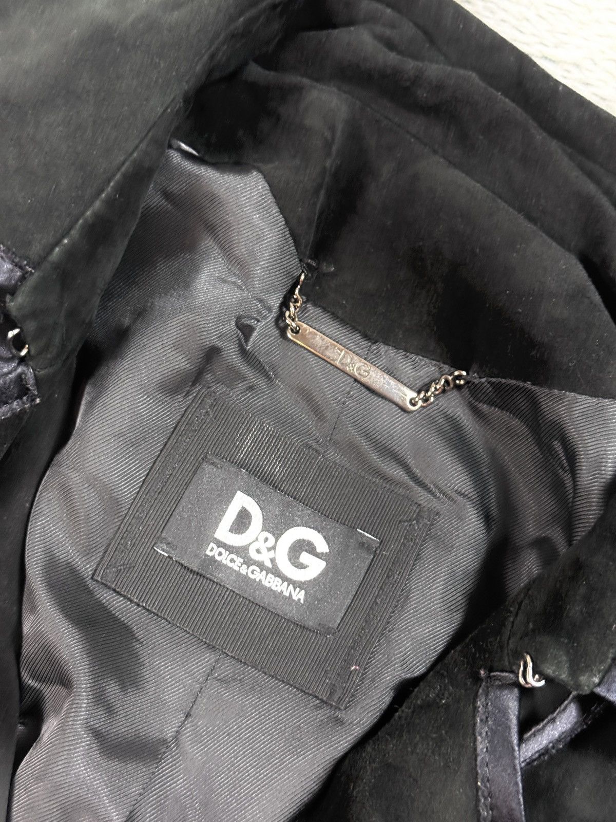 Dolce & Gabbana Dolce & Gabbana coat vintage black Size S / US 4 / IT 40 - 5 Thumbnail