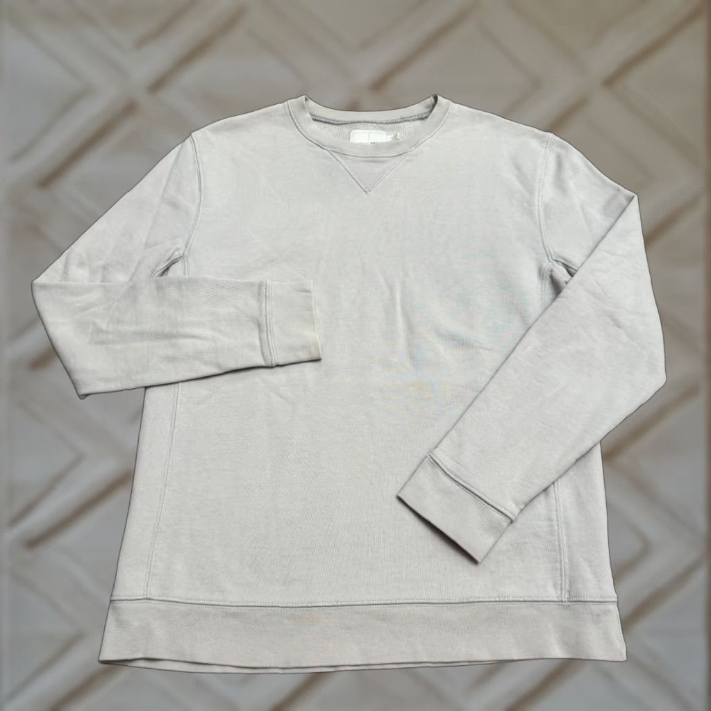 Topman Topman Premium Pullover Sweatshirt Mens Small Light Gray Crew Neck Cotton Casual Size US S / EU 44-46 / 1 - 1 Thumbnail